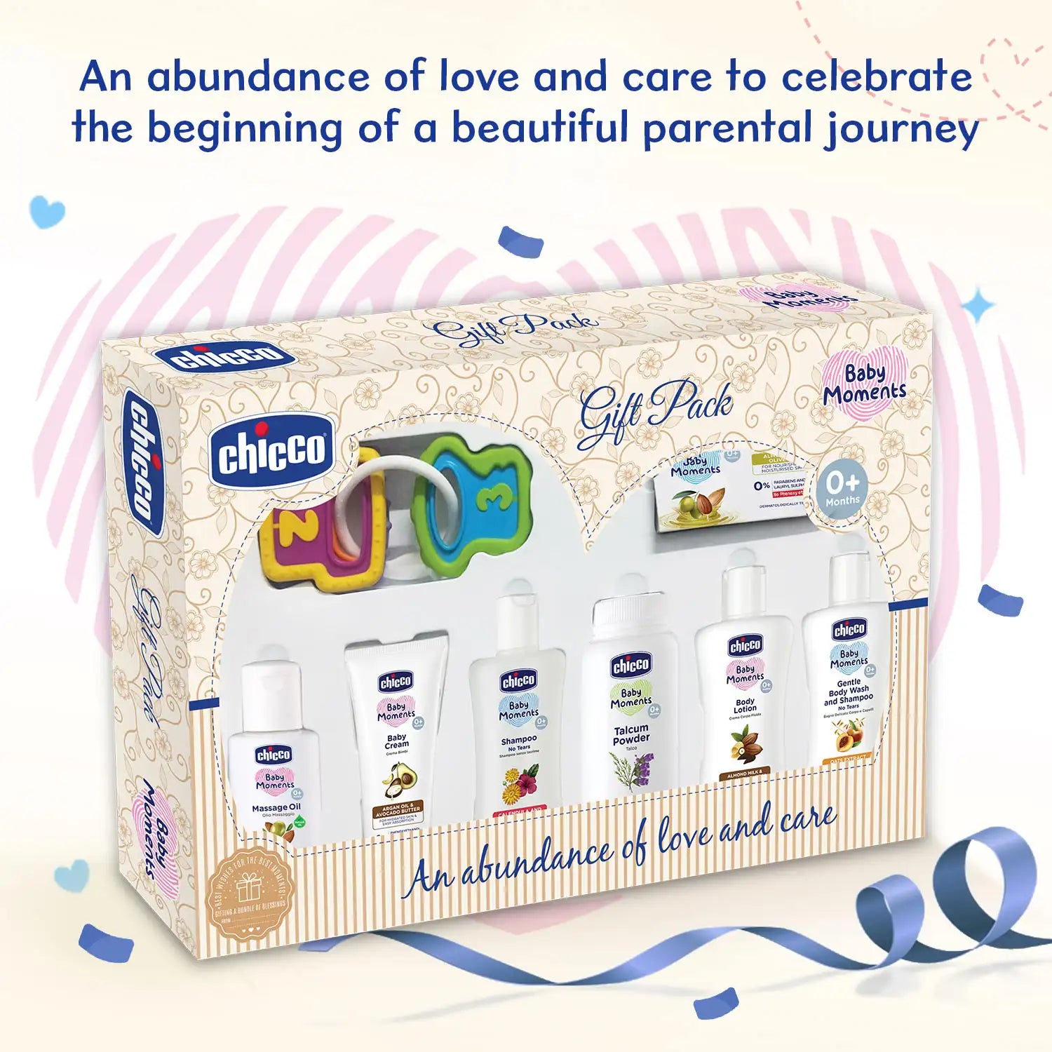 Chicco Baby Delight Gift Pack Set Beige