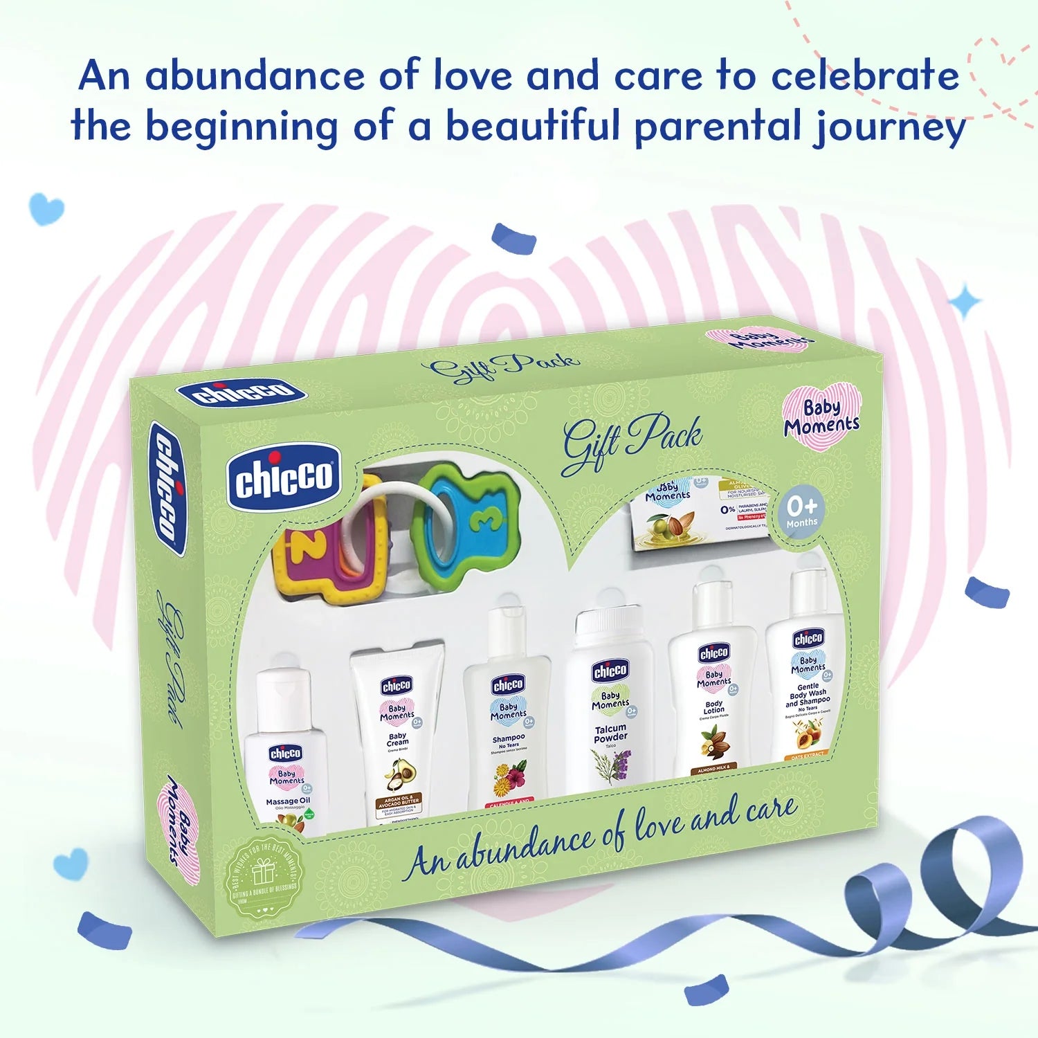 Chicco Baby Delight Gift Pack Set Green