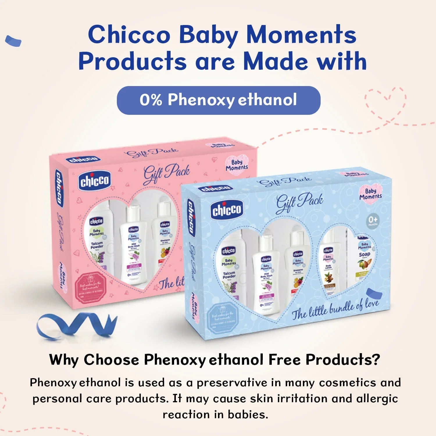 Chicco Baby Essential Gift Pack Set Blue