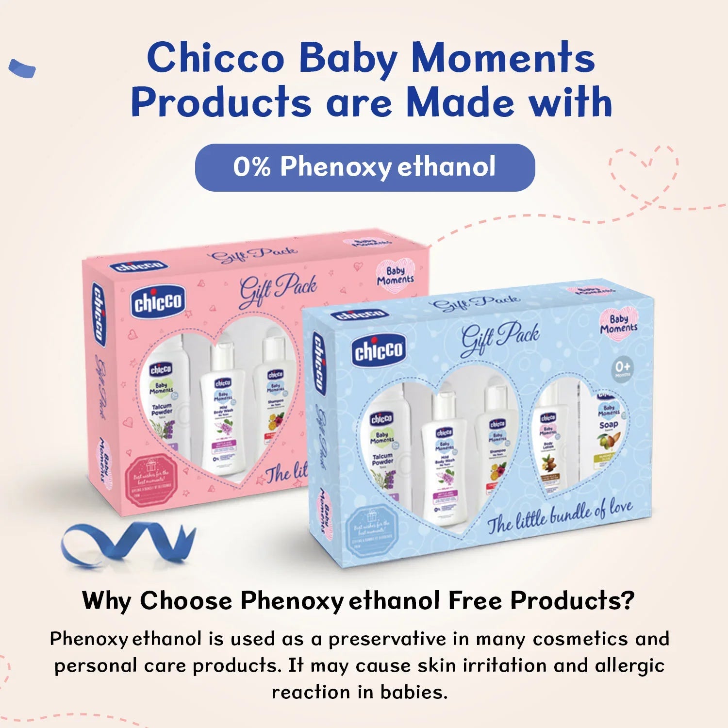 Chicco Baby Essential Gift Pack Set Pink