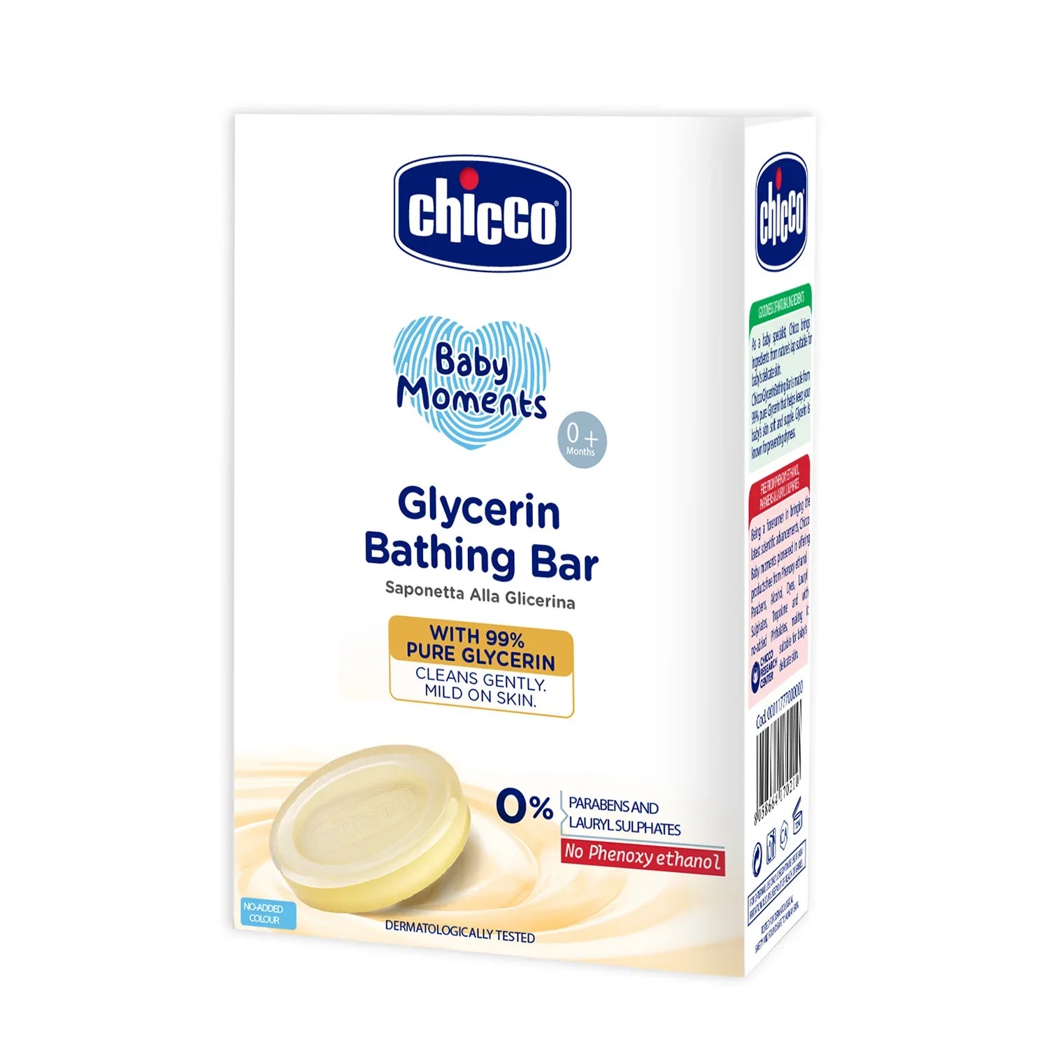 Chicco Baby Moments Glycerin Bathing Bar 75g Buy 3 Get 1 Free