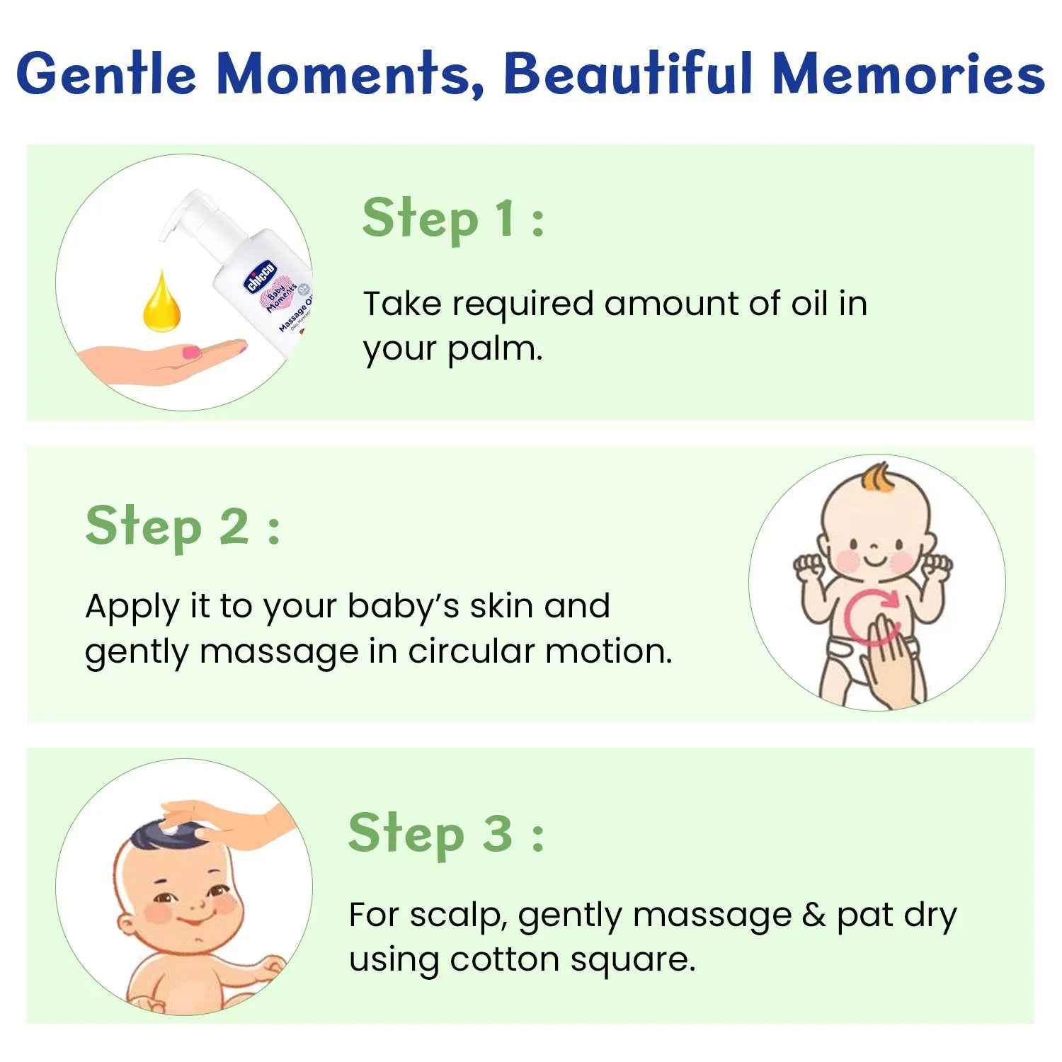 Chicco Baby Moments  Massage Oil 300 ml
