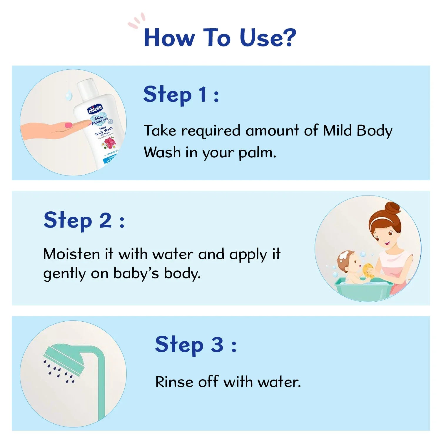 Chicco Baby Moments Mild Bodywash Protect 200ml