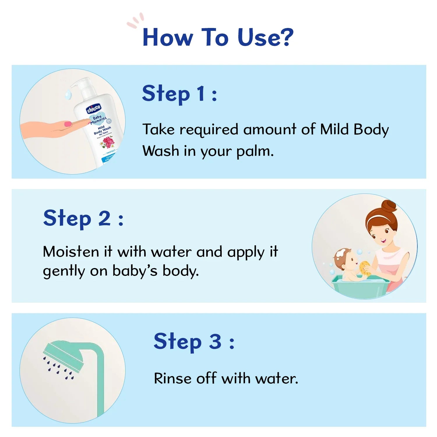 Chicco Baby Moments Mild Bodywash Protect 500 ml