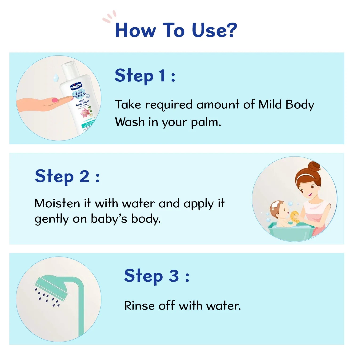 Chicco Baby Moments Mild Bodywash Refresh 200 ml