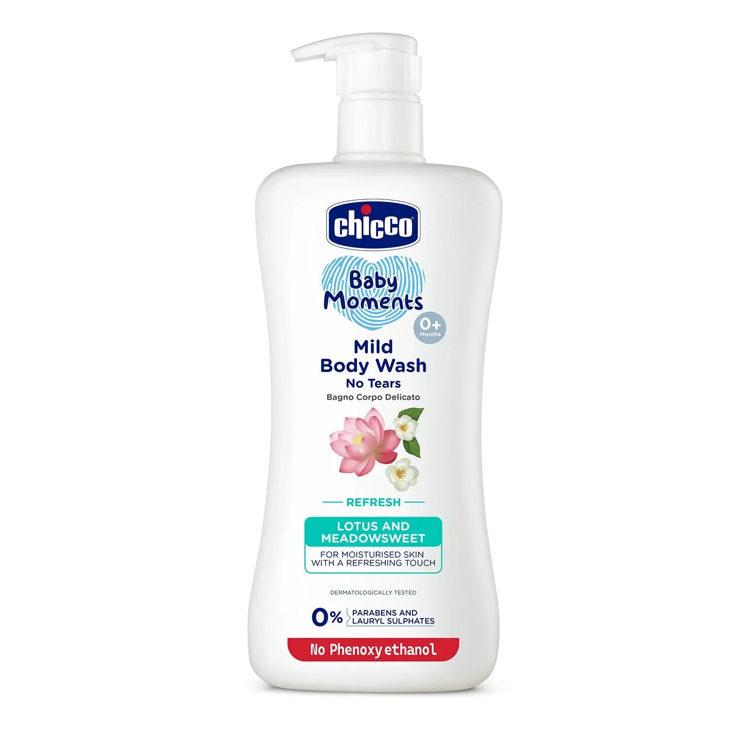 Chicco Baby Moments Mild Bodywash Refresh 500 ml