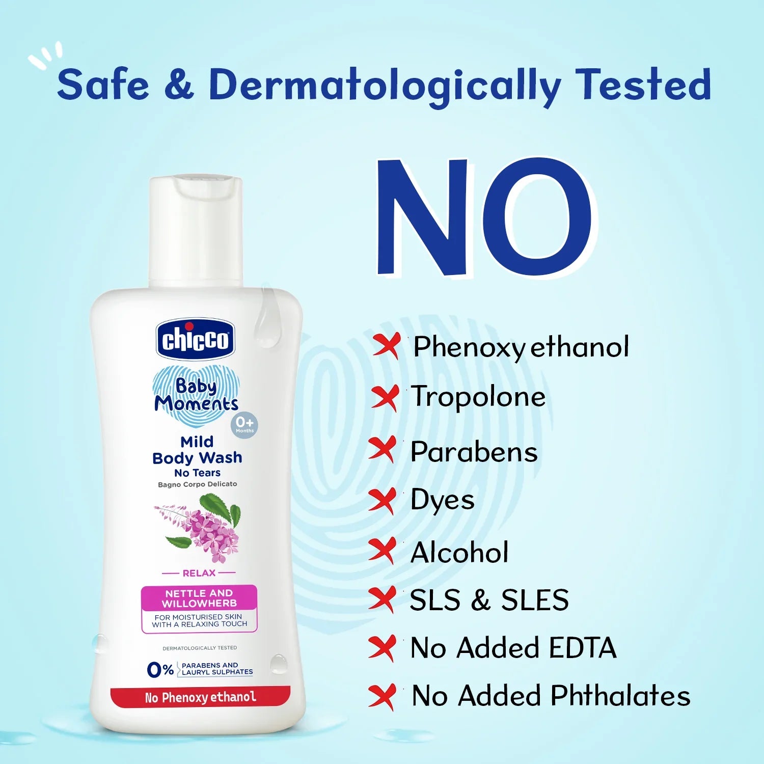 Chicco Baby Moments Mild Bodywash Relax 200 ml