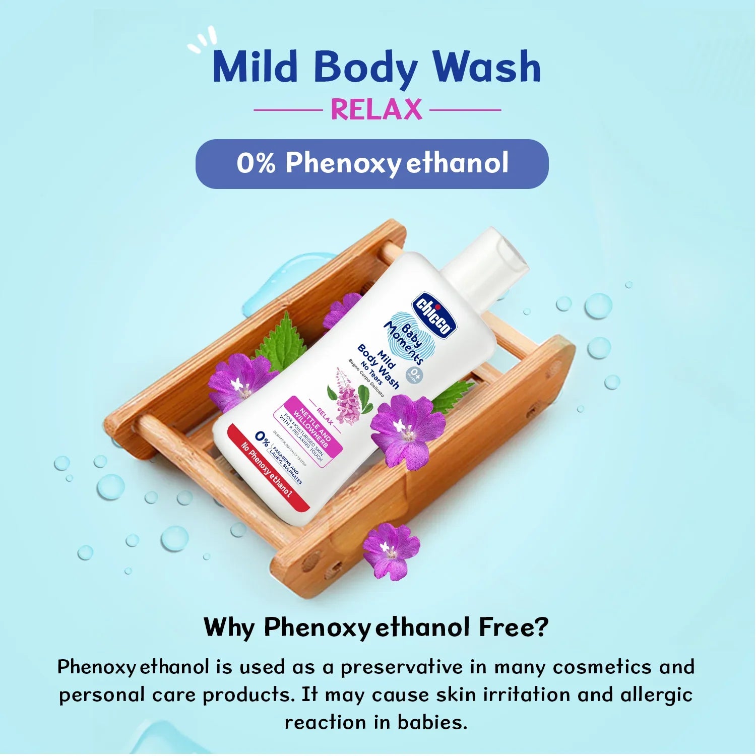 Chicco Baby Moments Mild Bodywash Relax 200 ml