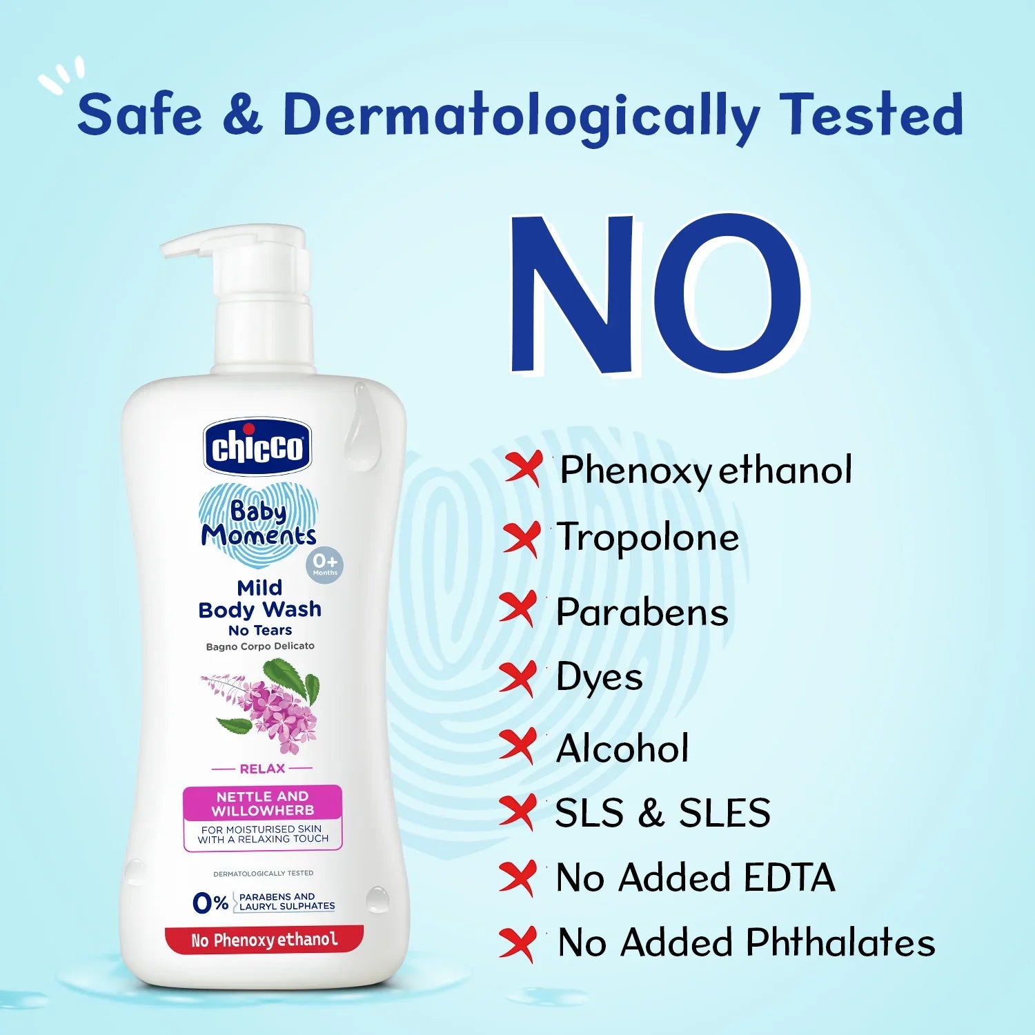 Chicco Baby Moments Mild Bodywash Relax 500 ml