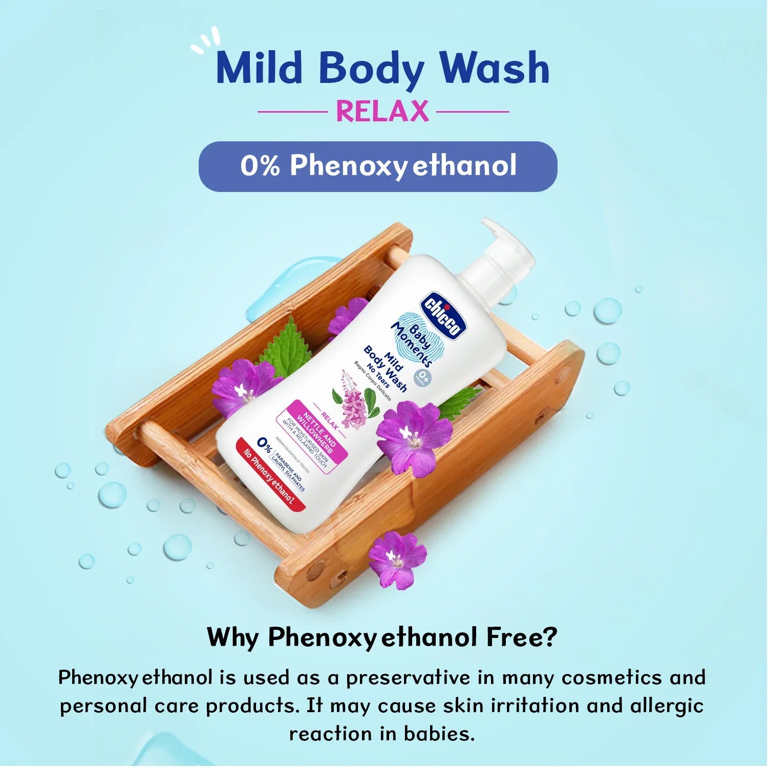 Chicco Baby Moments Mild Bodywash Relax 500 ml