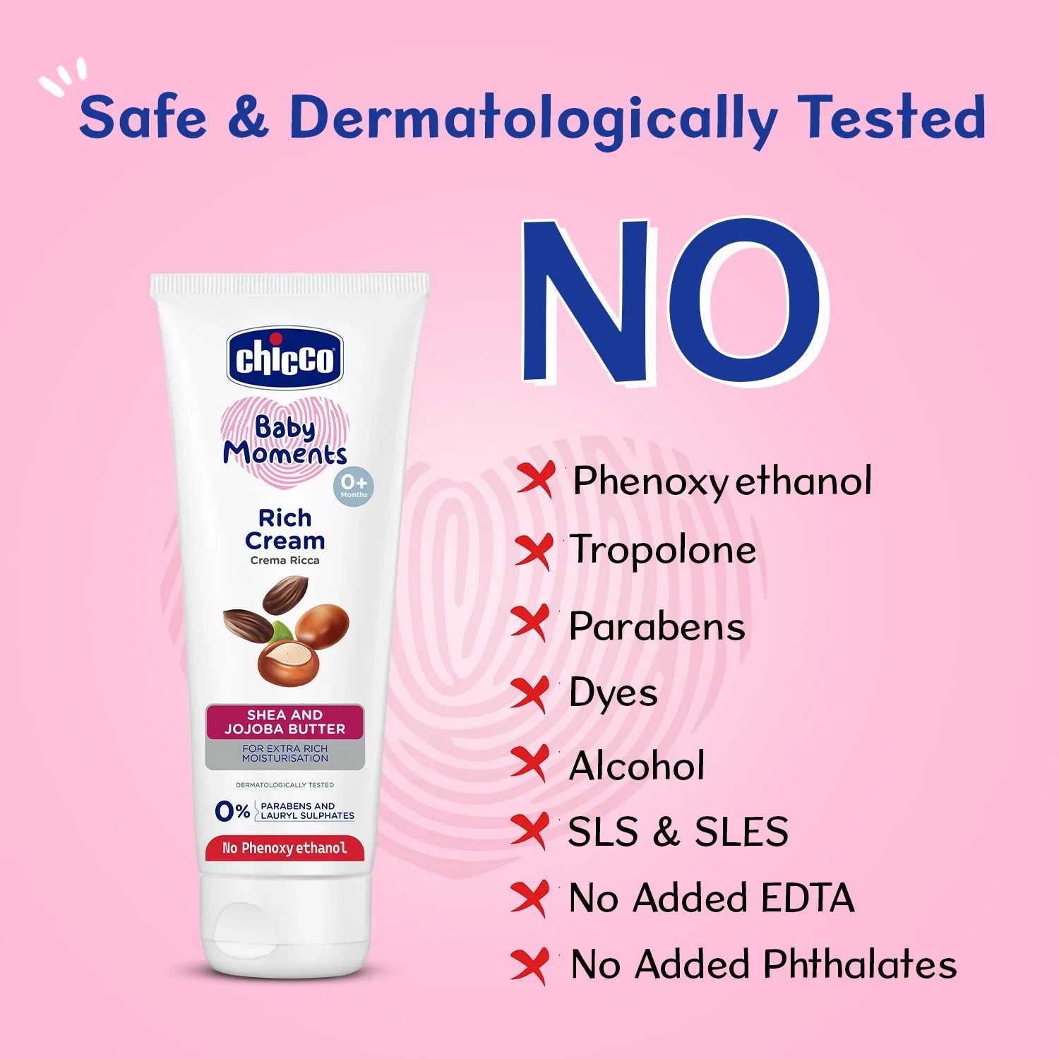 Chicco Baby Moments  Rich Cream 100g
