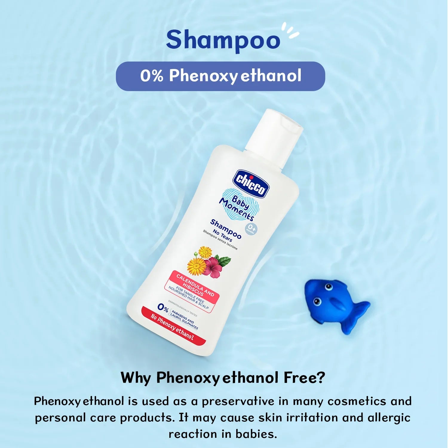 Chicco Baby Moments Shampoo 100 ml