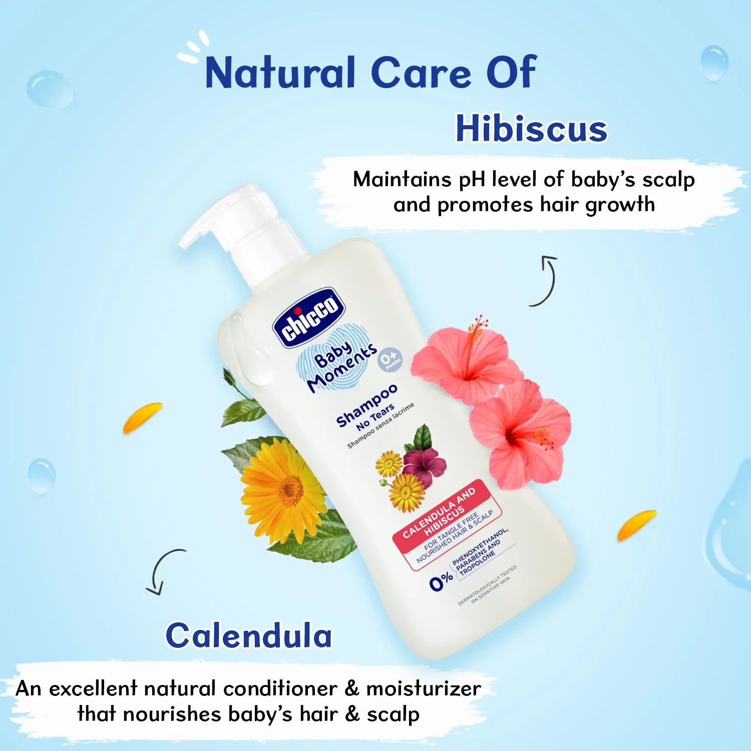Chicco Baby Moments Shampoo 500 ml