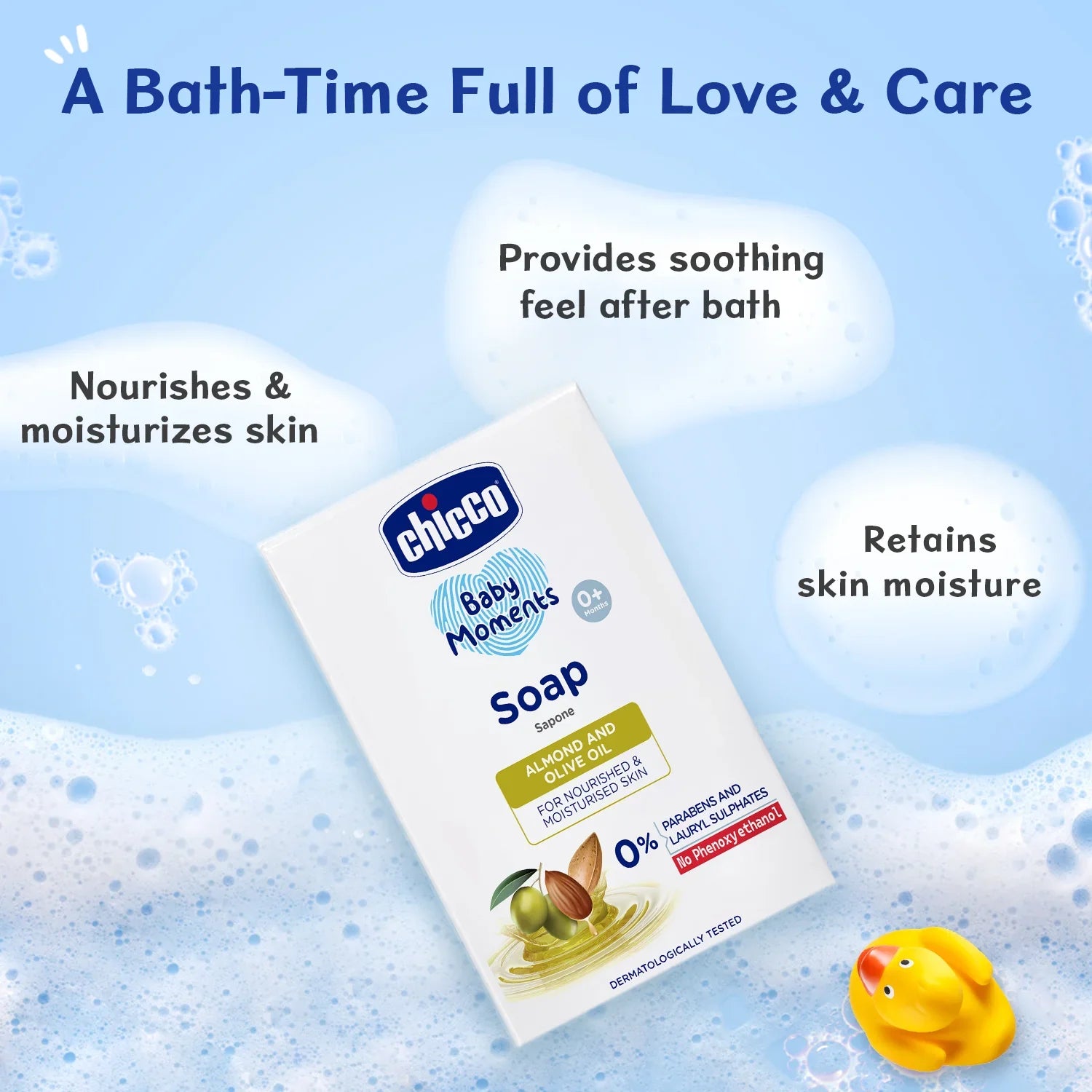 Chicco Baby Moments Soap 125g