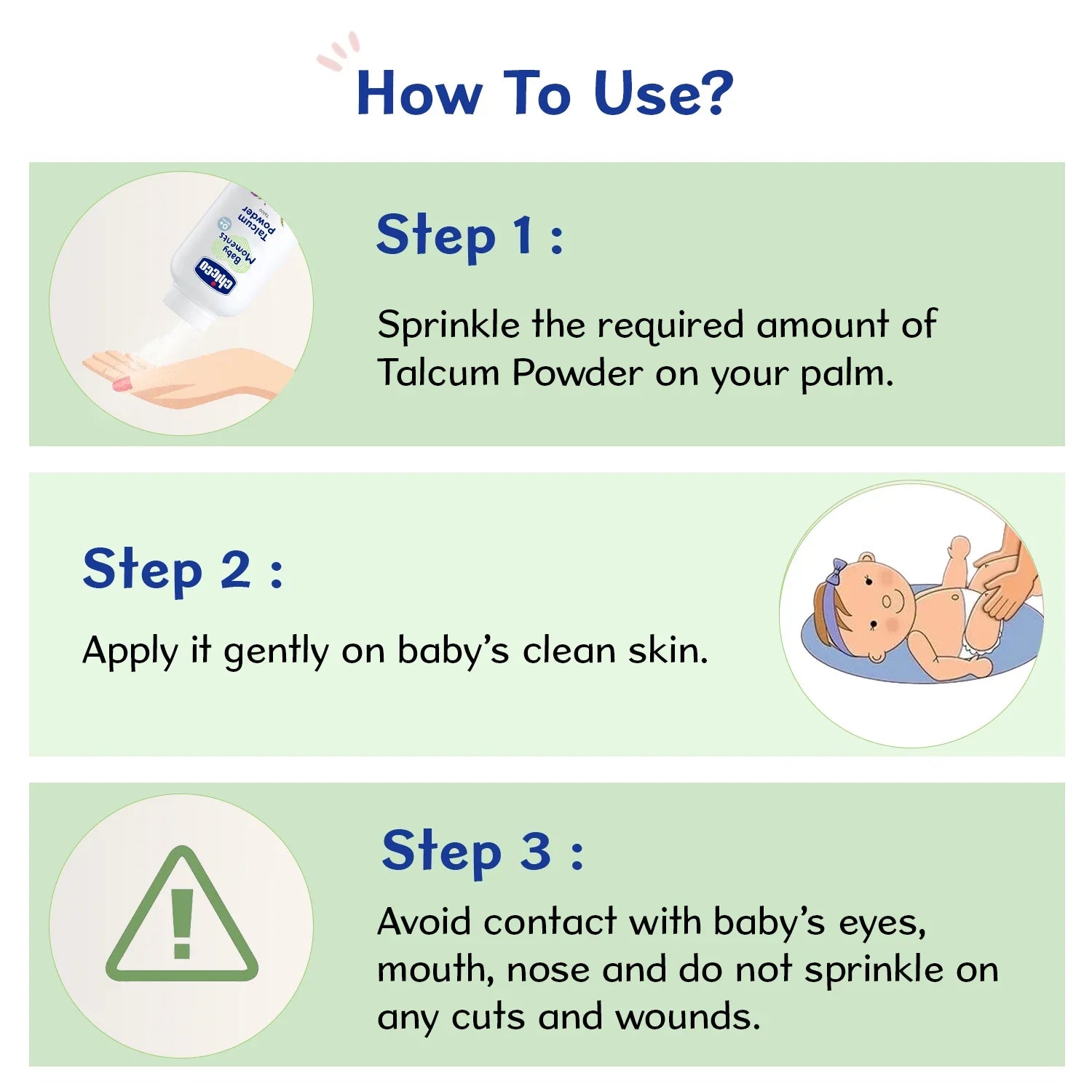 Chicco Baby Moments Talcum Powder 150g