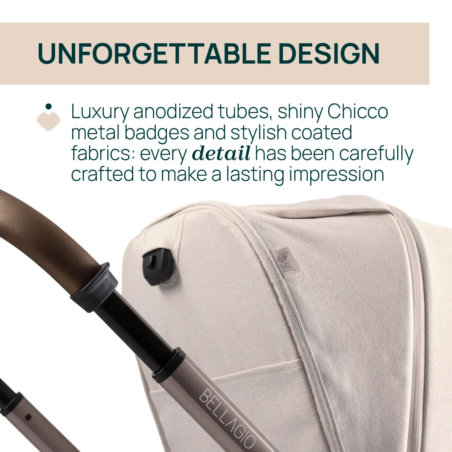 chicco Bellagio Stroller Amber Glow