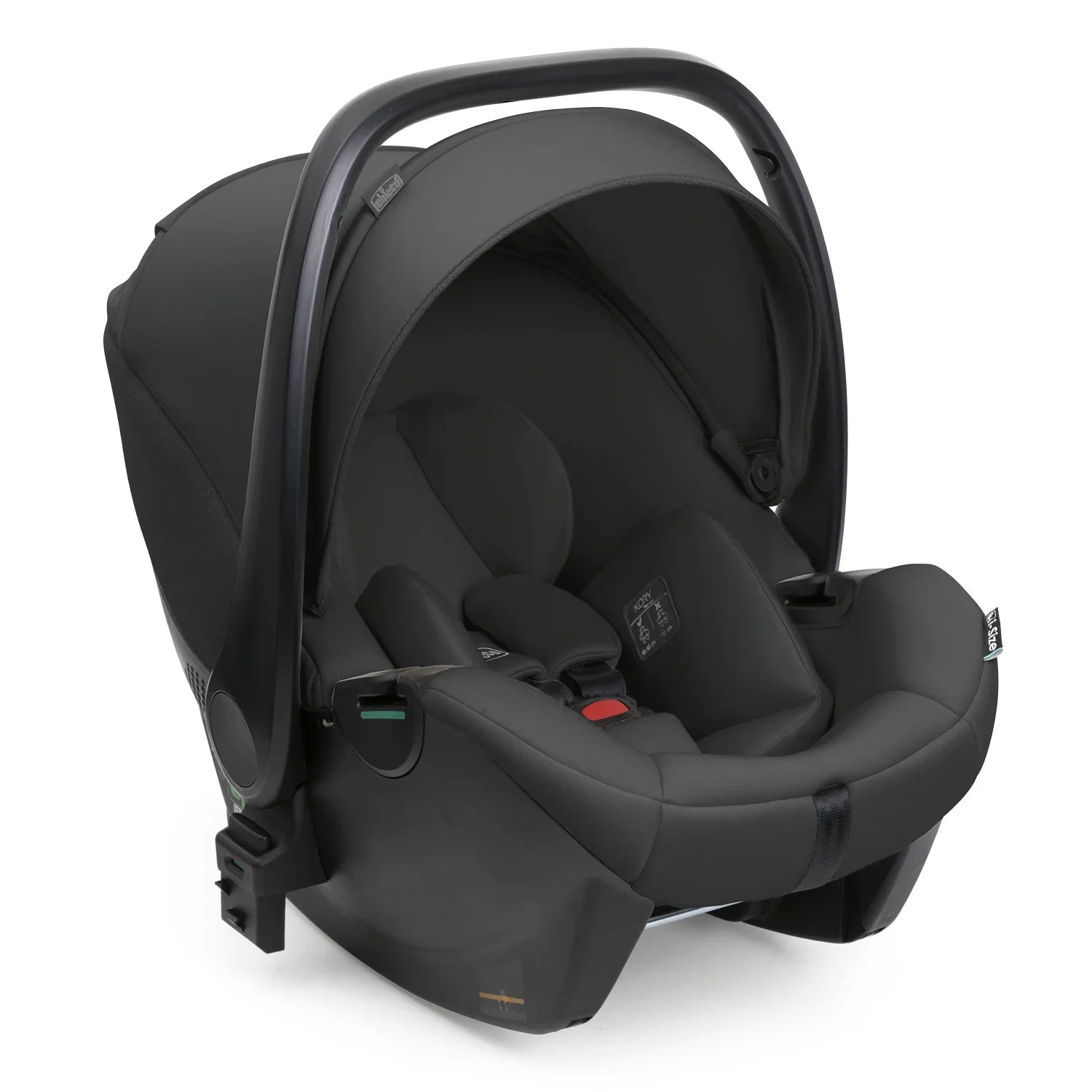 chicco Bellagio Stroller Black Satin & Kory Plus Baby Car Seat Black Satin