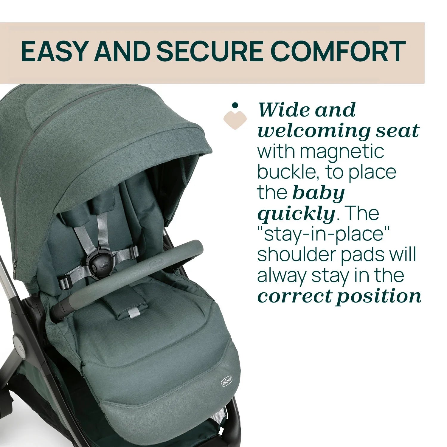 chicco Bellagio Stroller Fir Tree