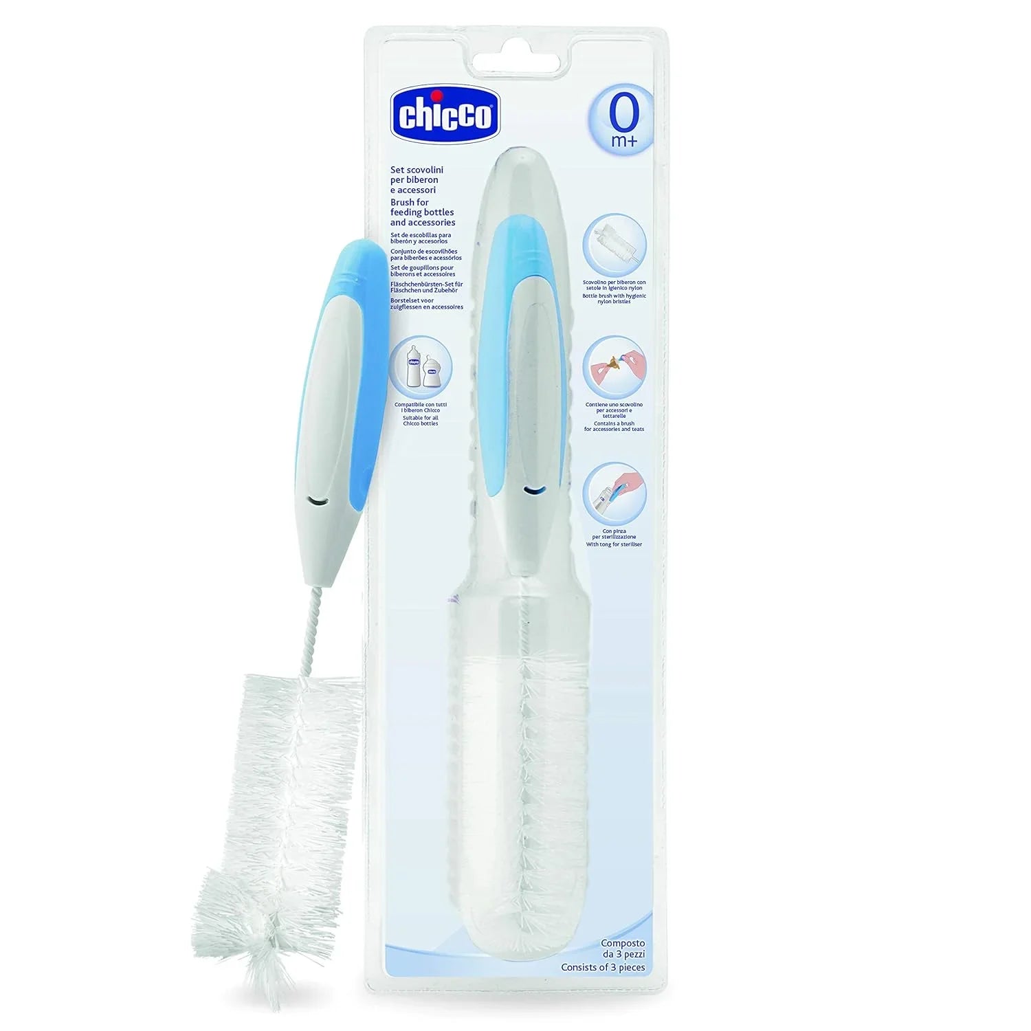 Chicco Bottle Brush 3 In 1