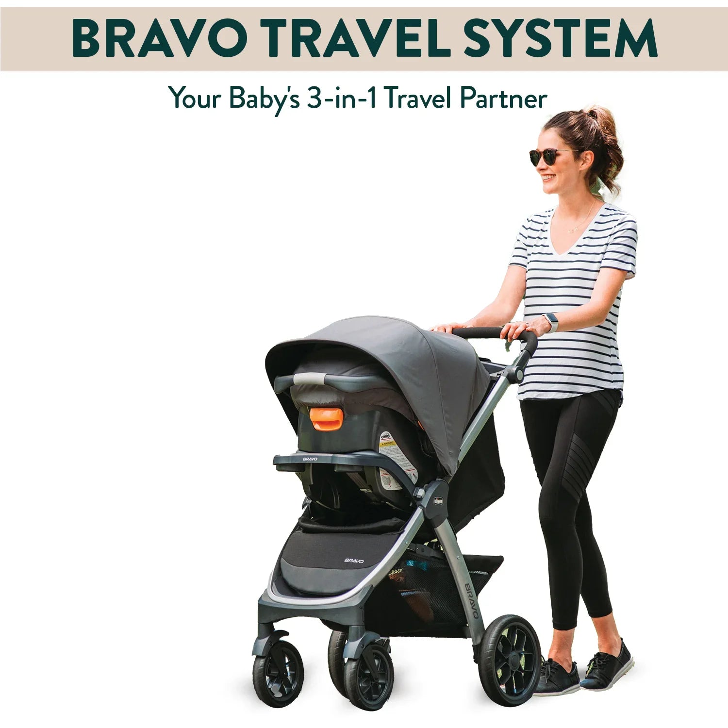 chicco Bravo Trio Travel System Camden
