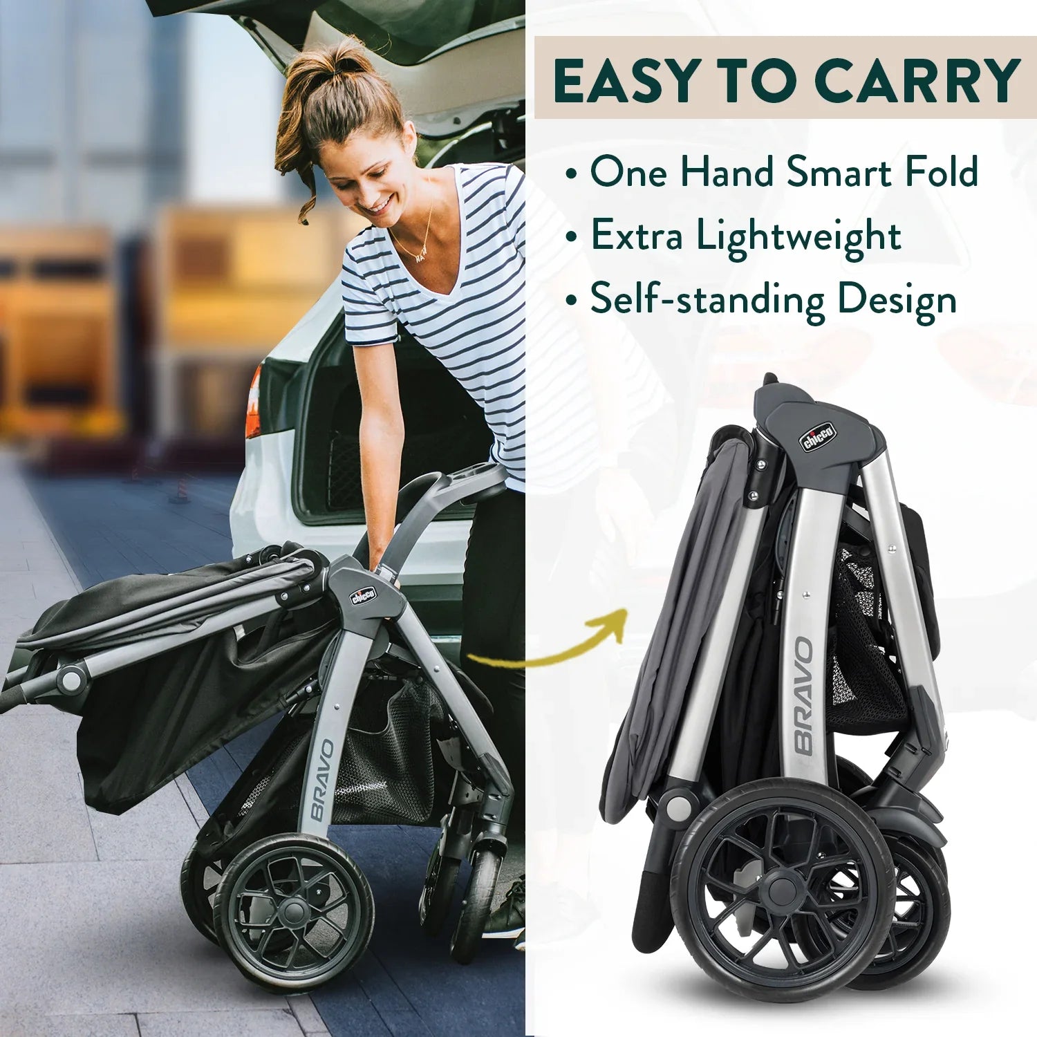 chicco Bravo Trio Travel System Camden