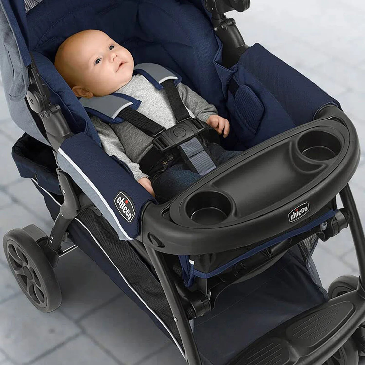 chicco Cortina Cx Baltic Blue Stroller