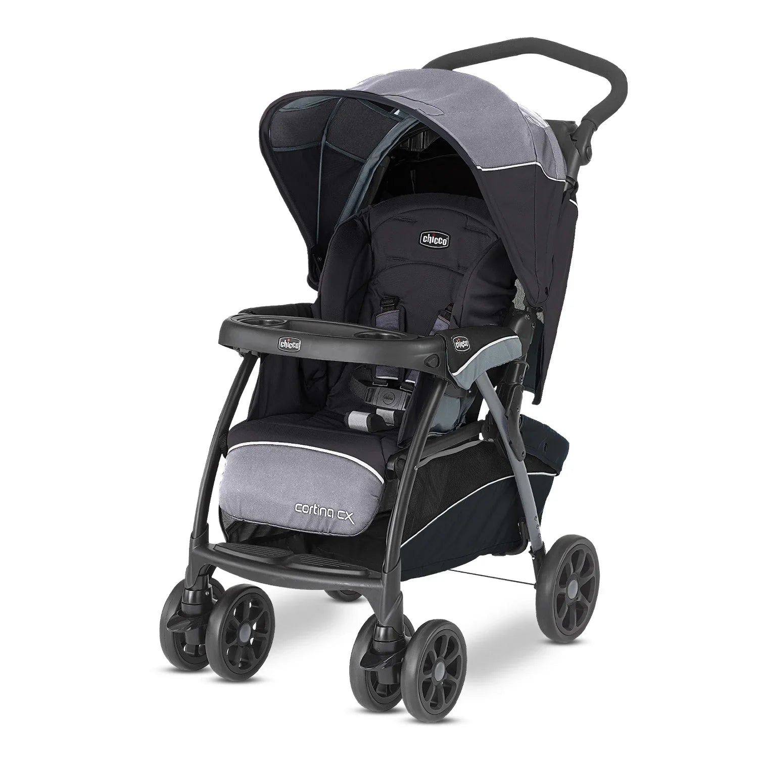 chicco Cortina Cx Jet Black Stroller