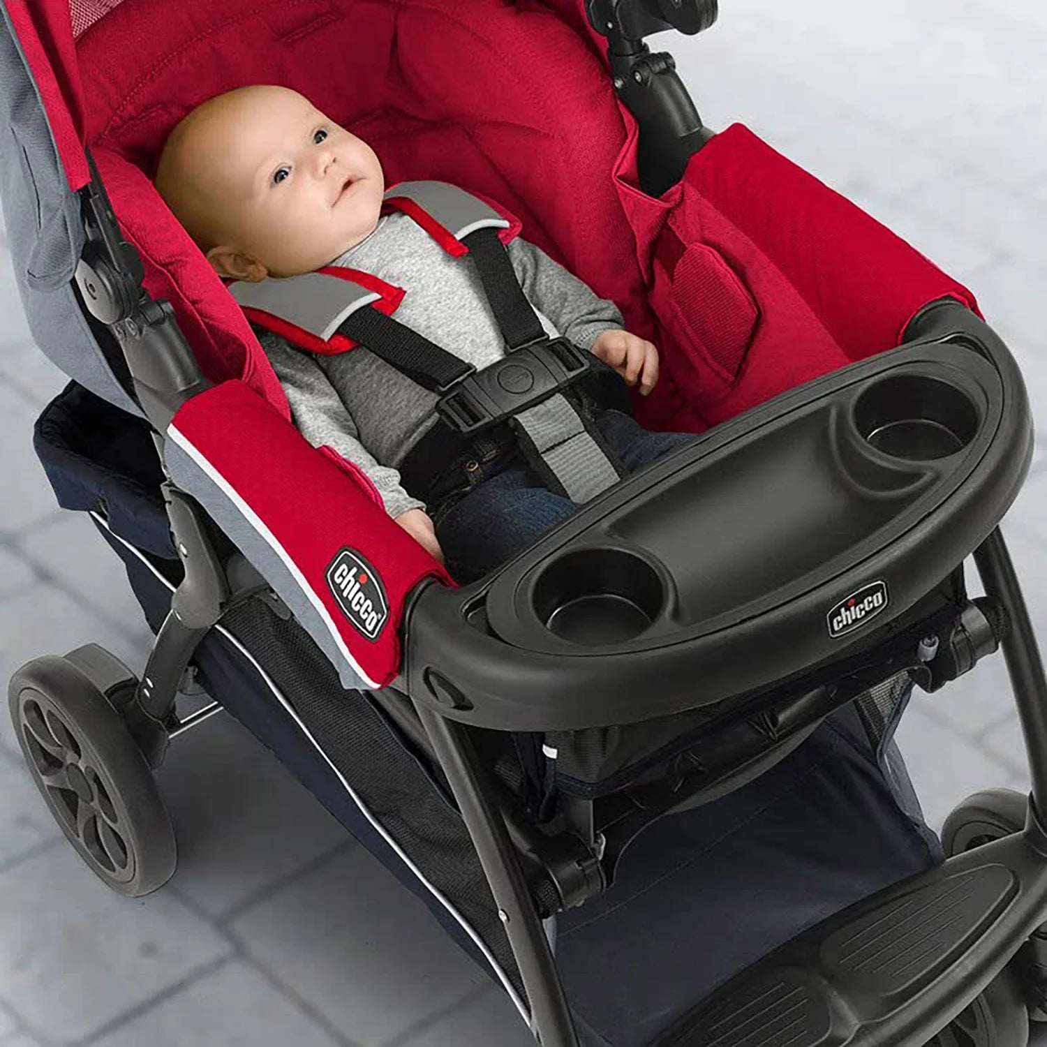 chicco Cortina Cx Red Stroller