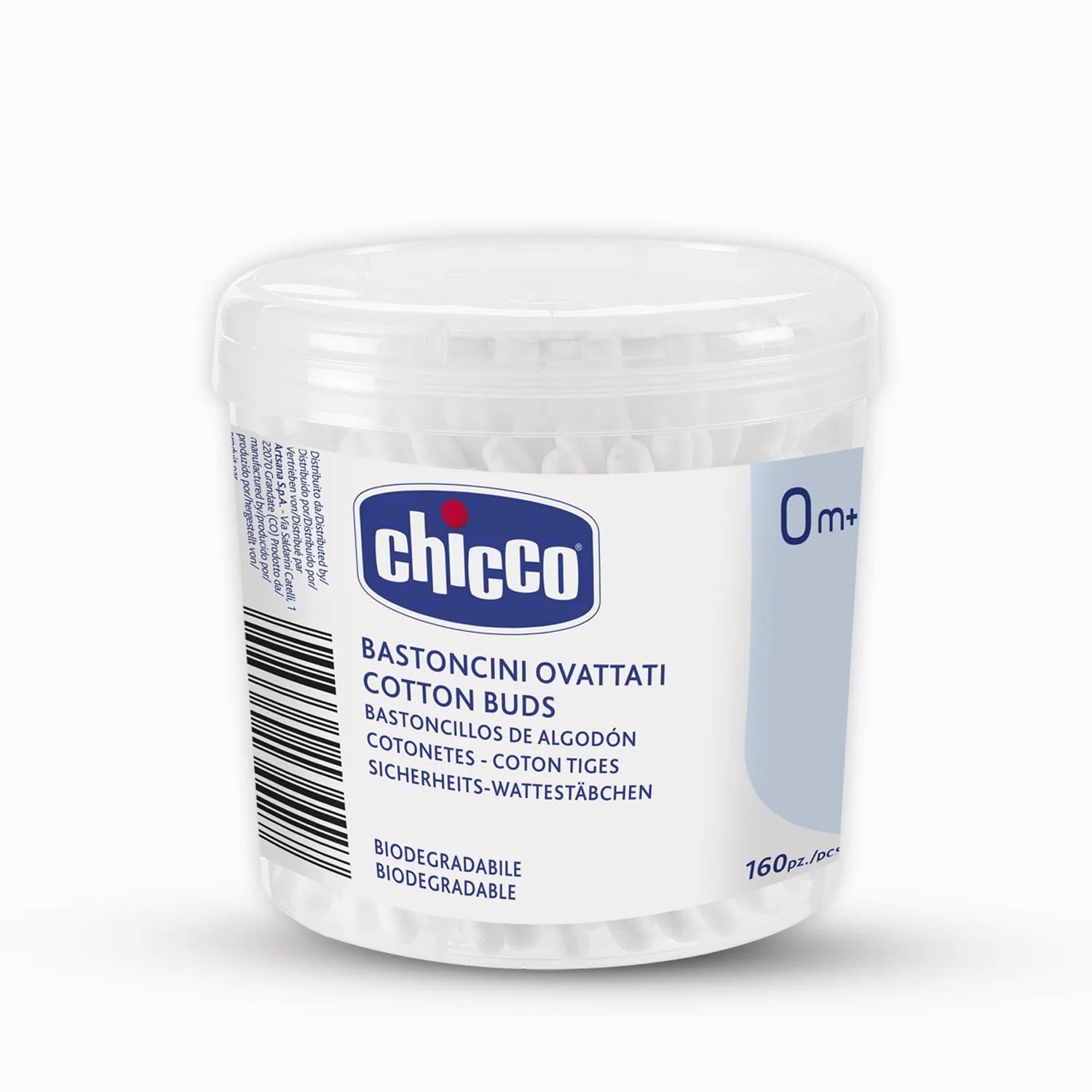 chicco Cotton Buds 160Pcs