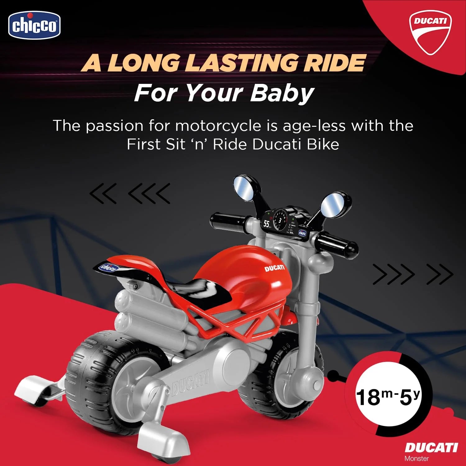 chicco Ducati Monster Sit N Ride