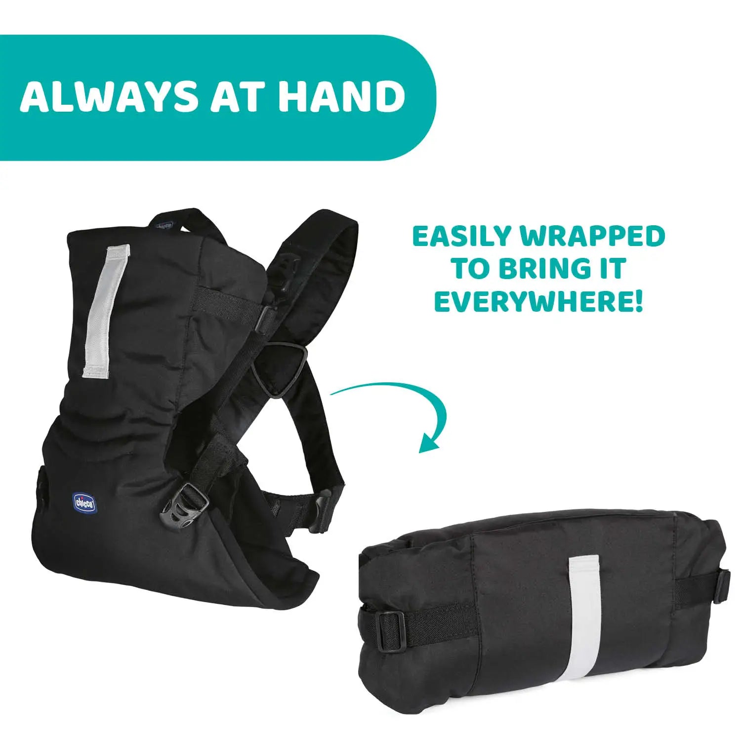 chicco Easy Fit Baby Carrier Black Night