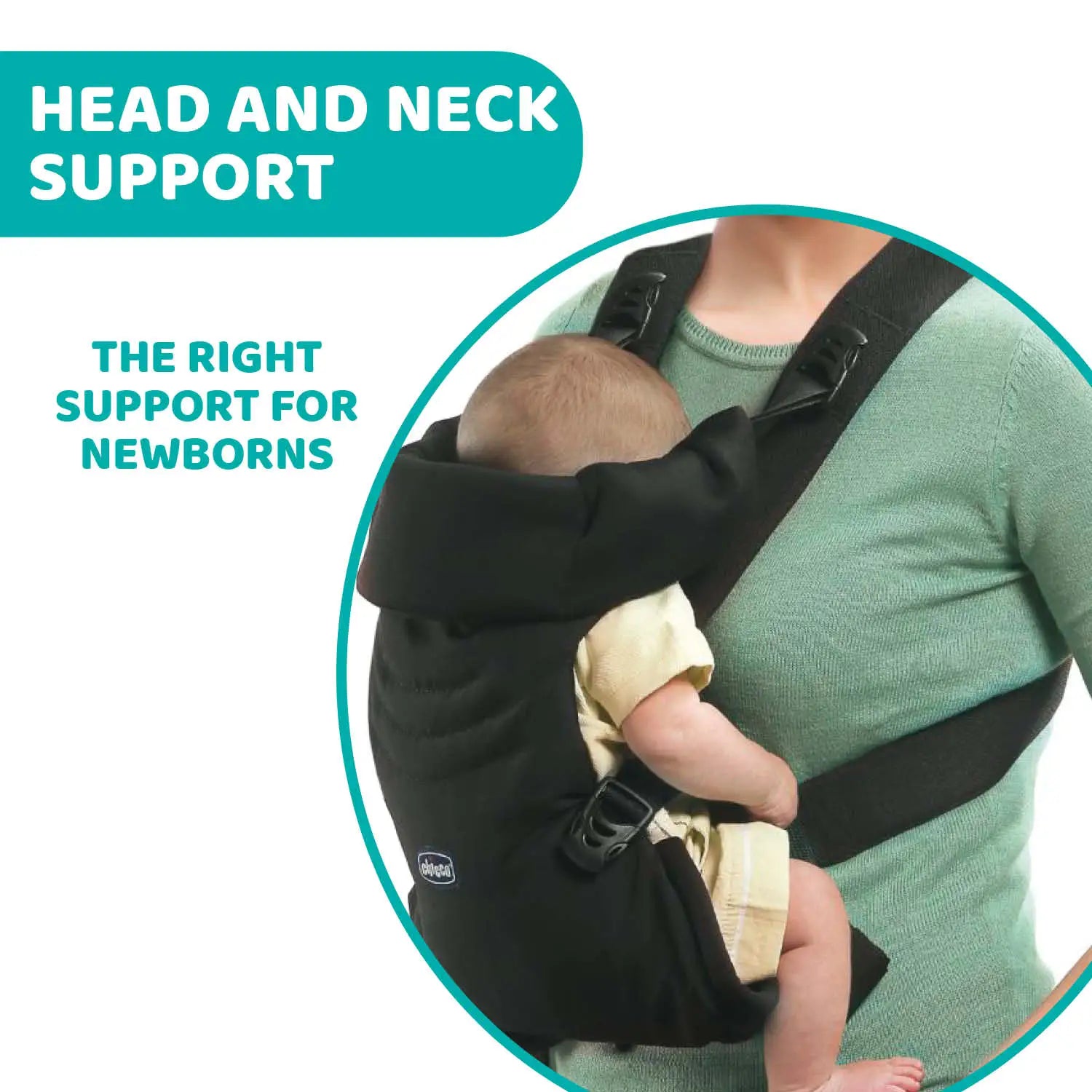 chicco Easy Fit Baby Carrier Black Night