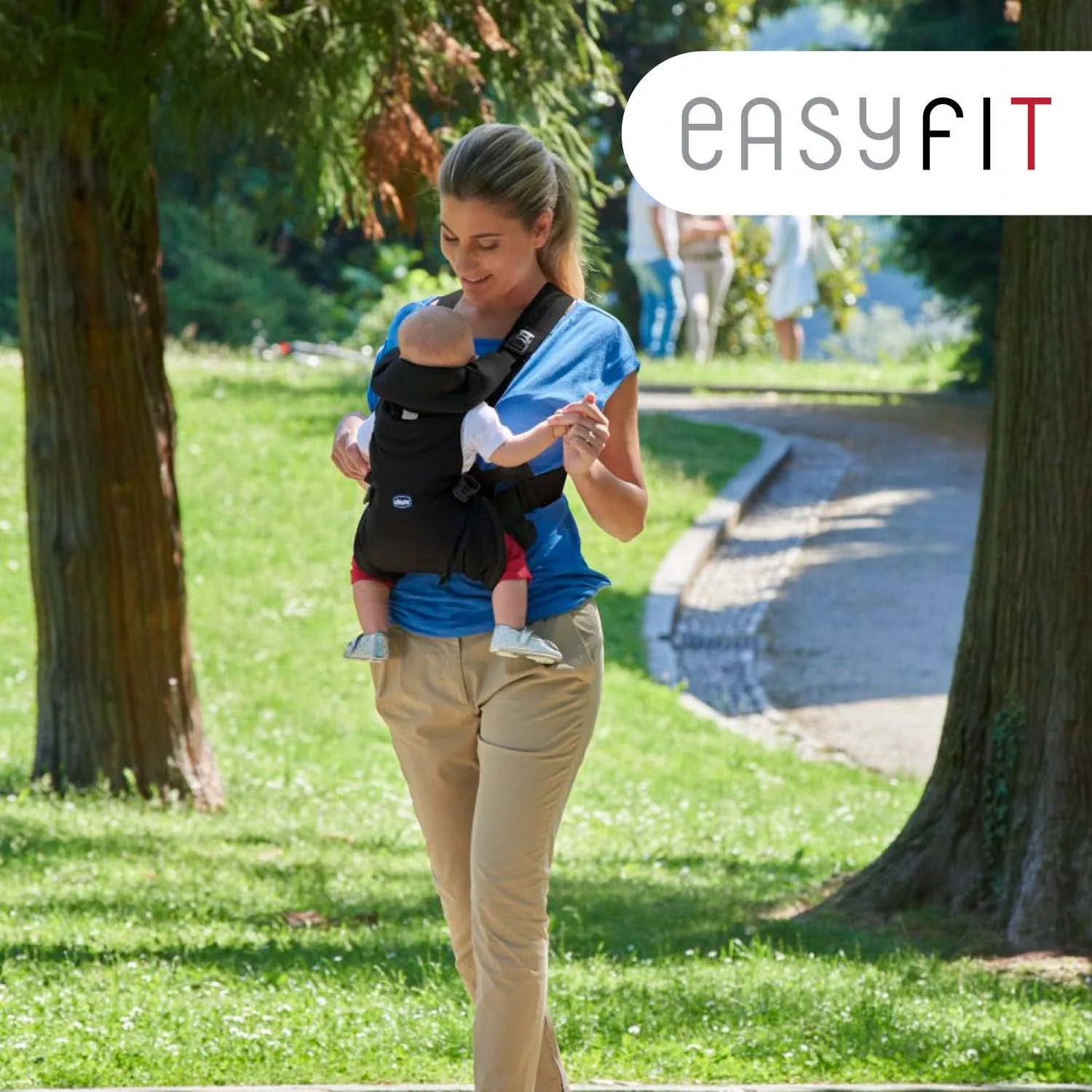 chicco Easy Fit Baby Carrier Moon Grey