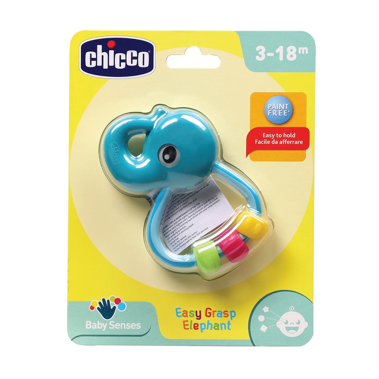 chicco Easy Grasp Elephant Rattle