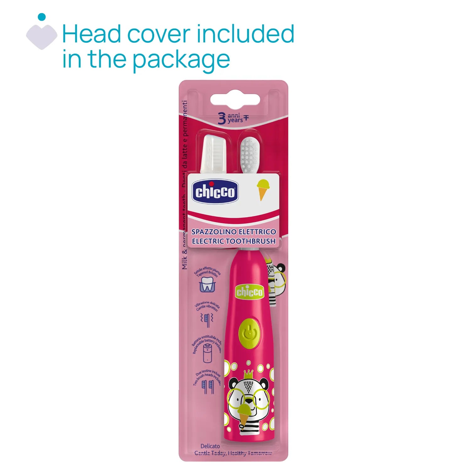 chicco Electric Toothbrush Panda 3Y+