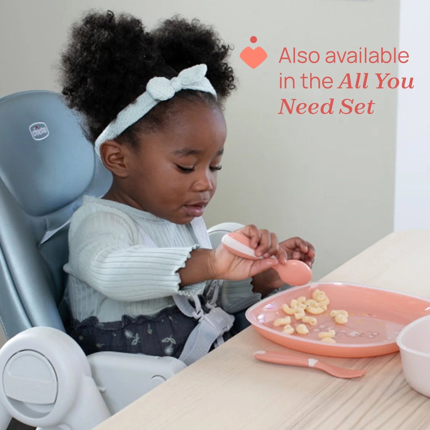 chicco First Cutlery 12 M+ Grey