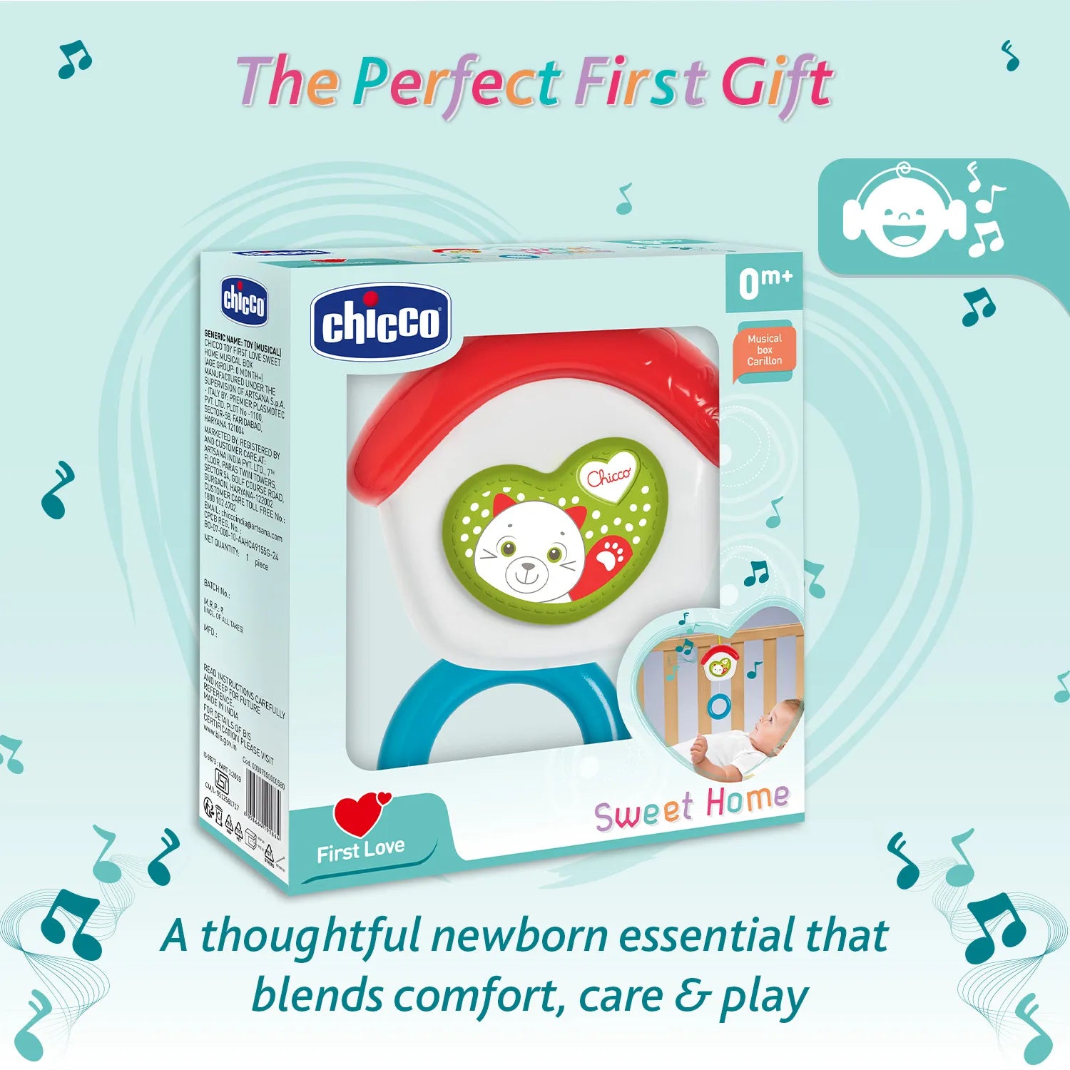 chicco First Love Sweet Home Musical Box