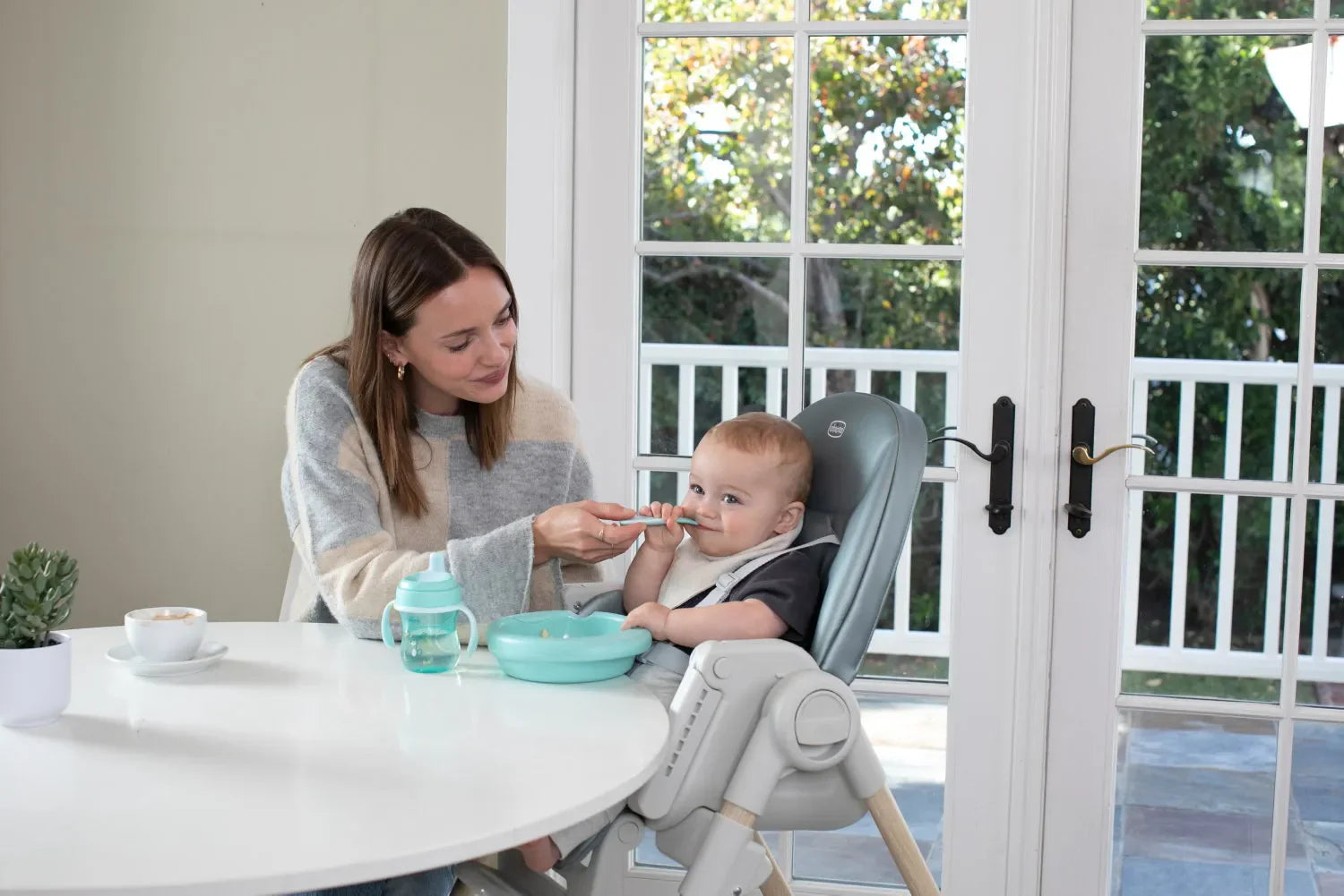 chicco First Spoon 8M+ Teal