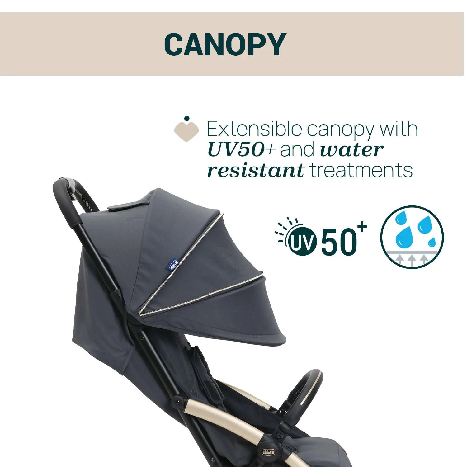 chicco Goody XPlus Dark Shadow Stroller