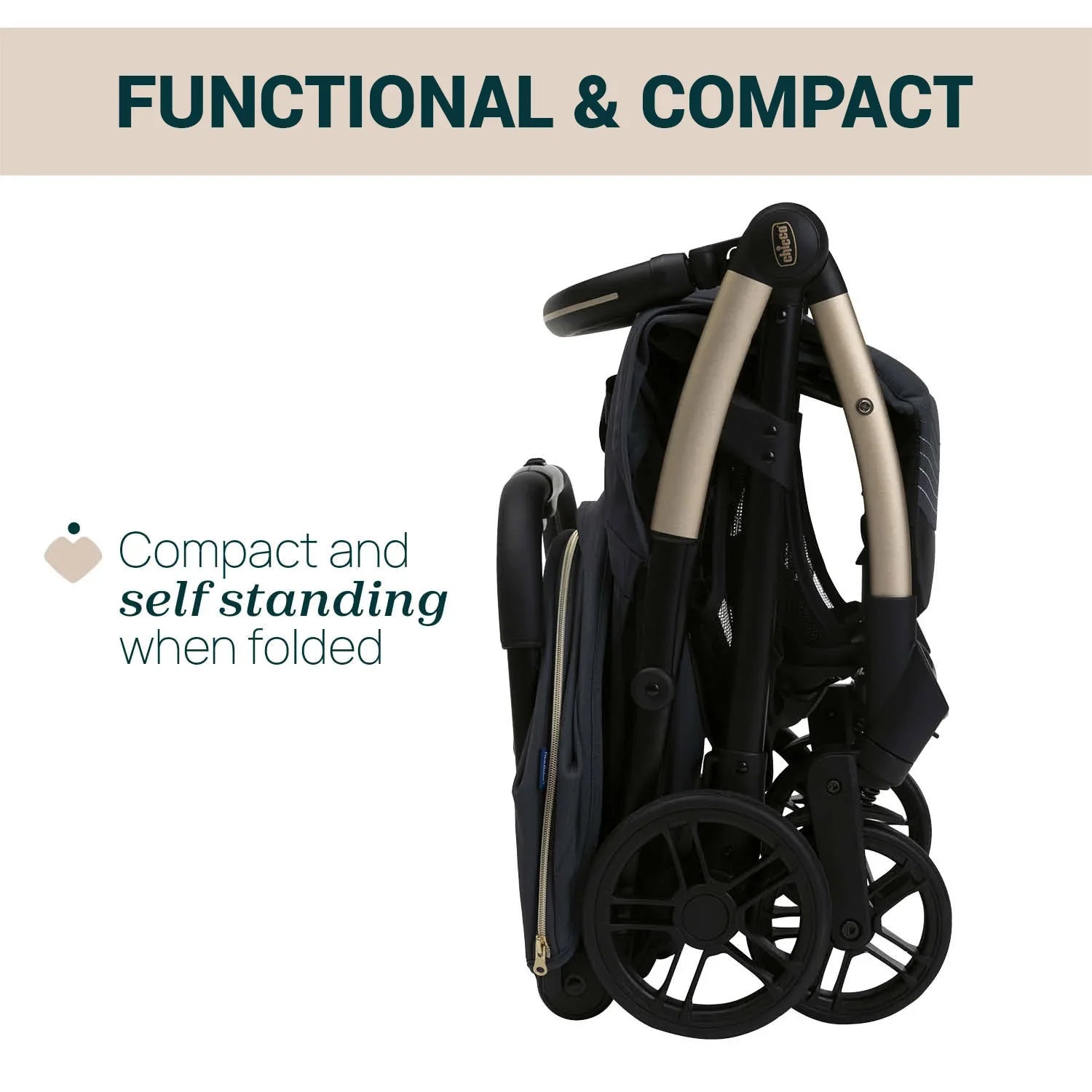chicco Goody XPlus Dark Shadow Stroller