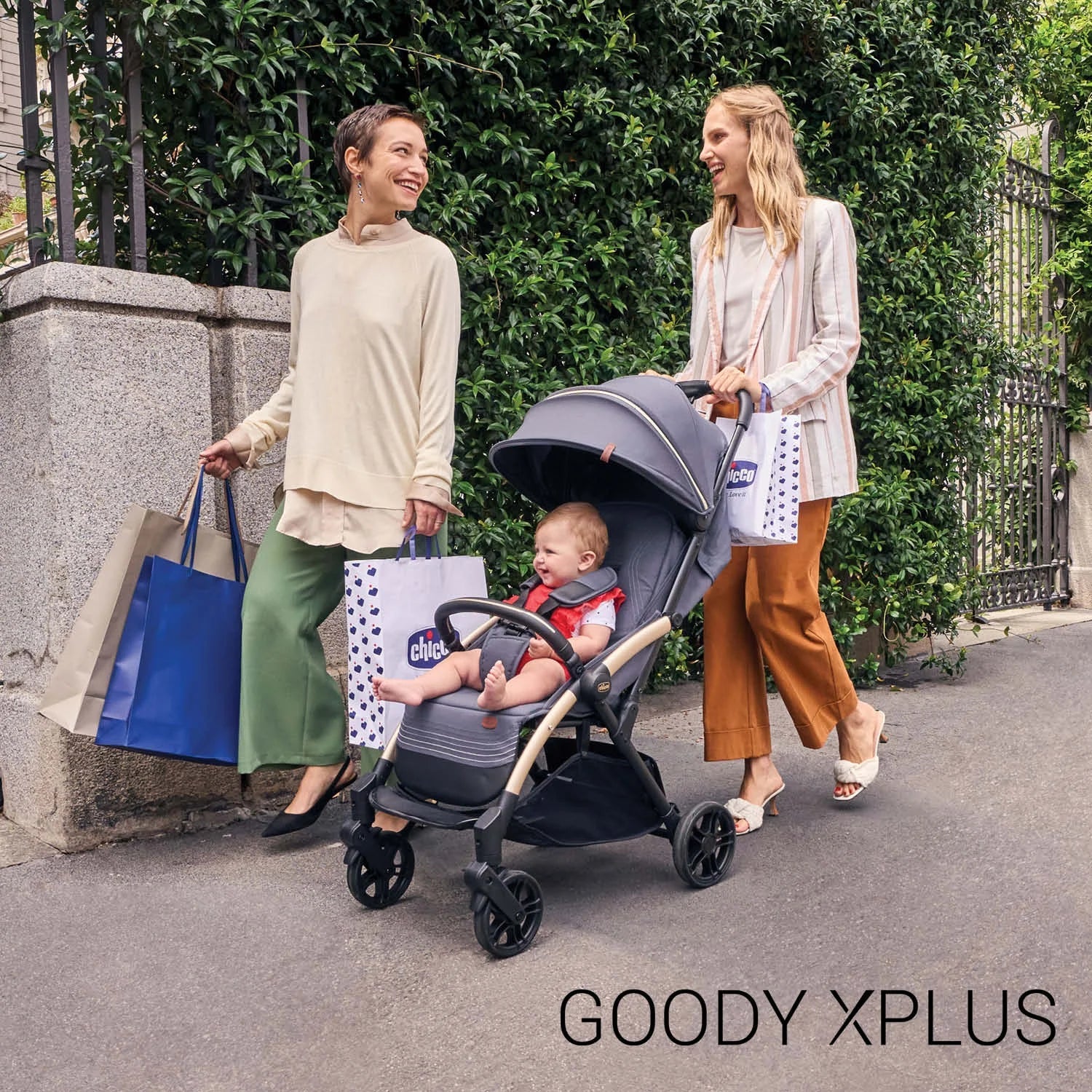 chicco Goody XPlus Radiant Blue Stroller