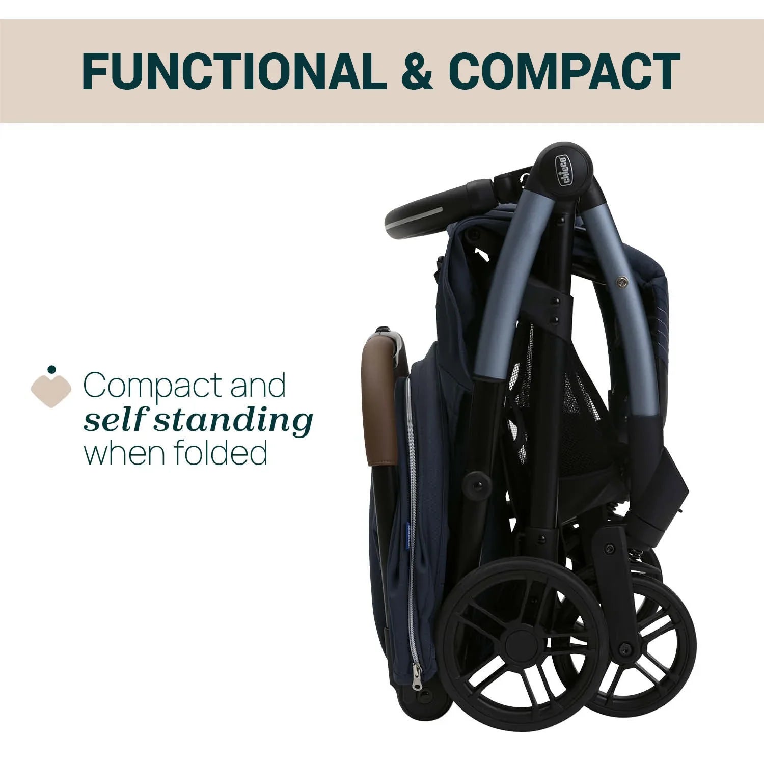 chicco Goody XPlus Radiant Blue Stroller