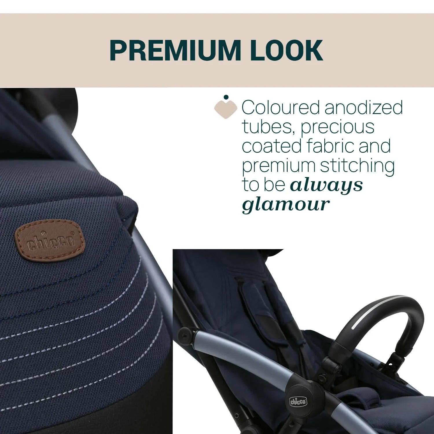 chicco Goody XPlus Radiant Blue Stroller
