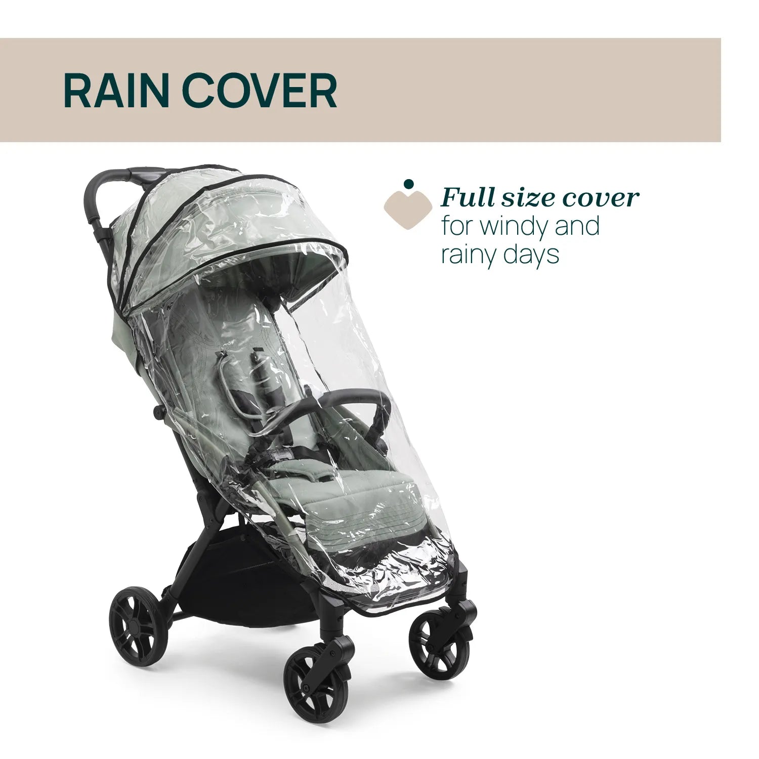 chicco Goody XPlus Sage Green Stroller