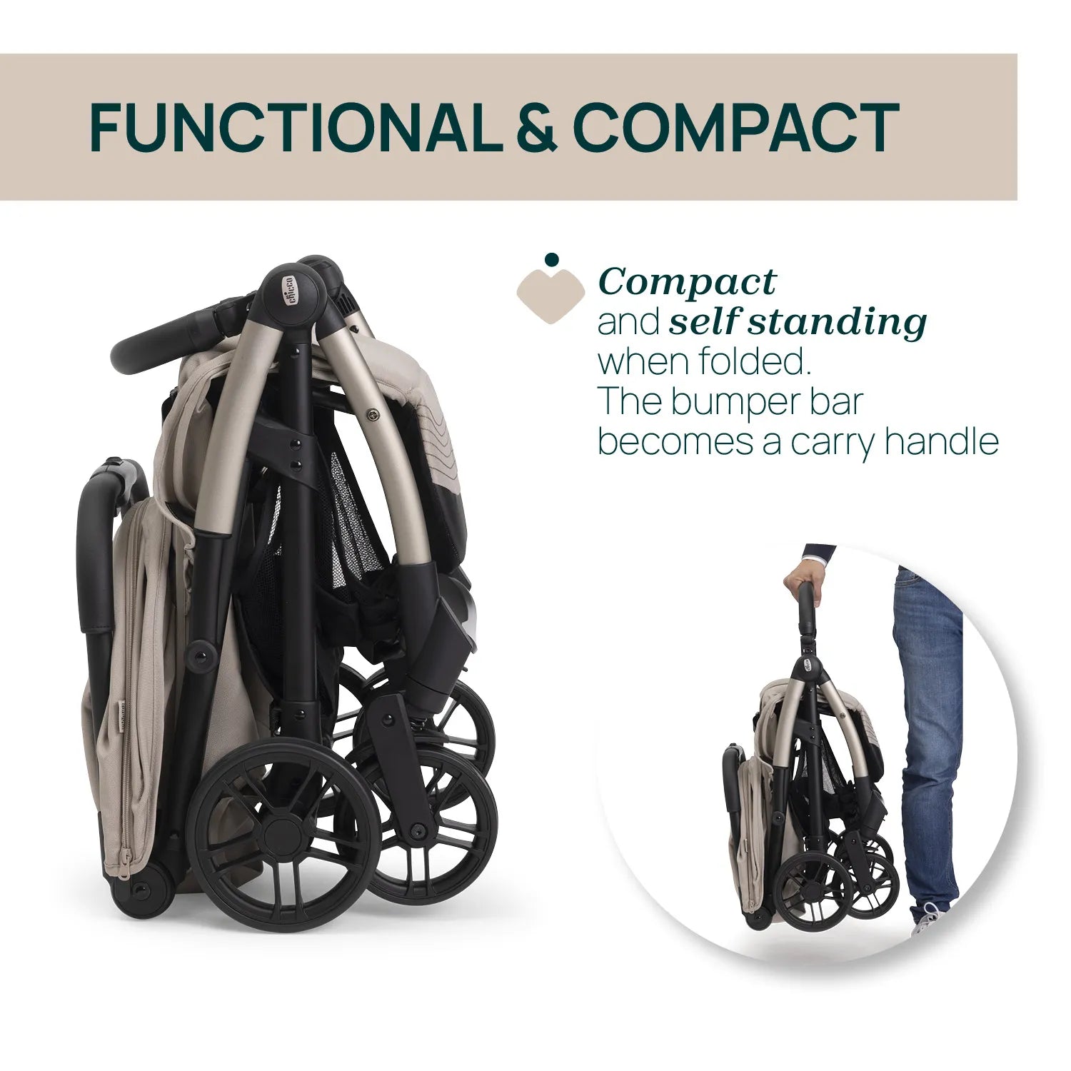 chicco Goody Xplus Sandshell Stroller