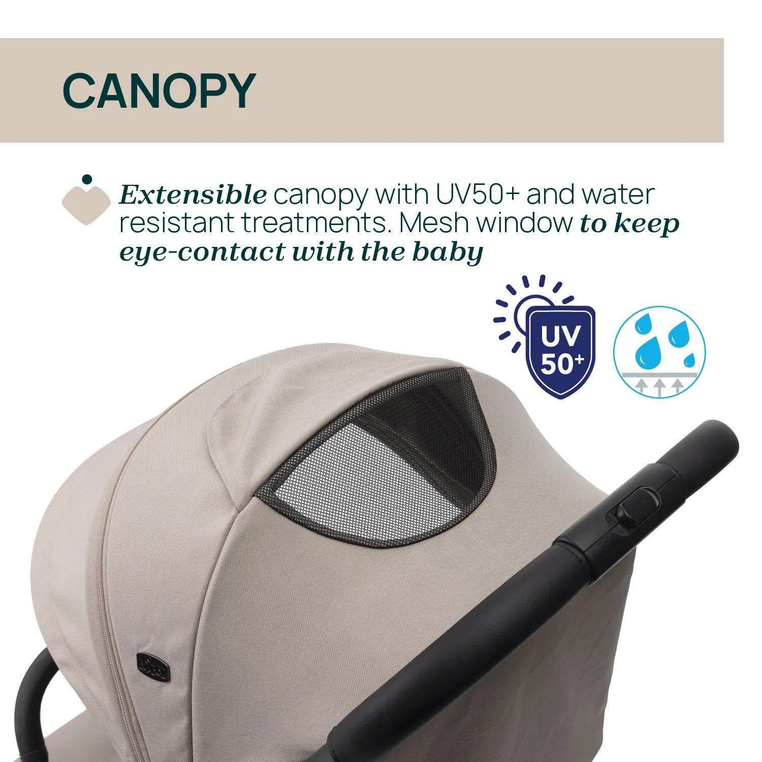 chicco Goody Xplus Sandshell Stroller