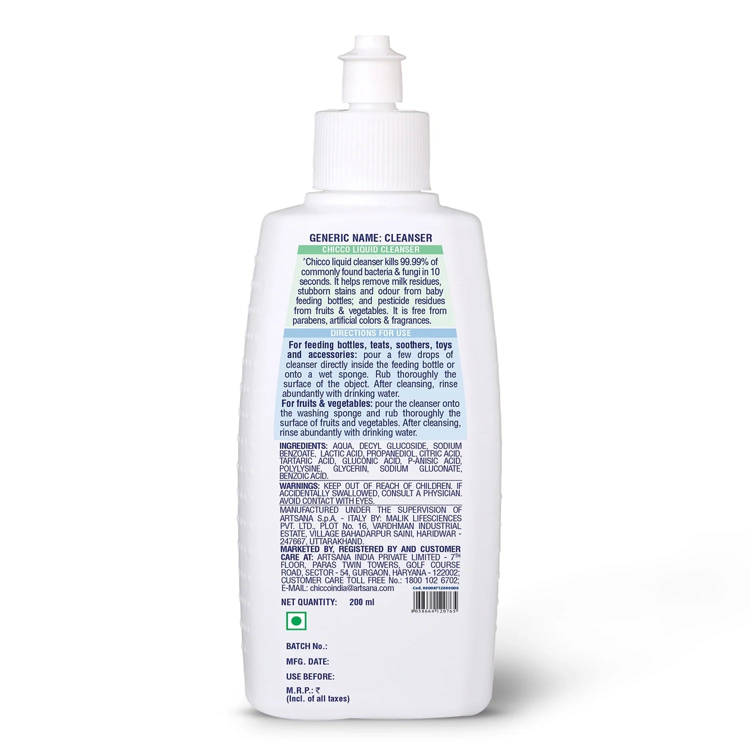 chicco Liquid Cleanser 200 ml