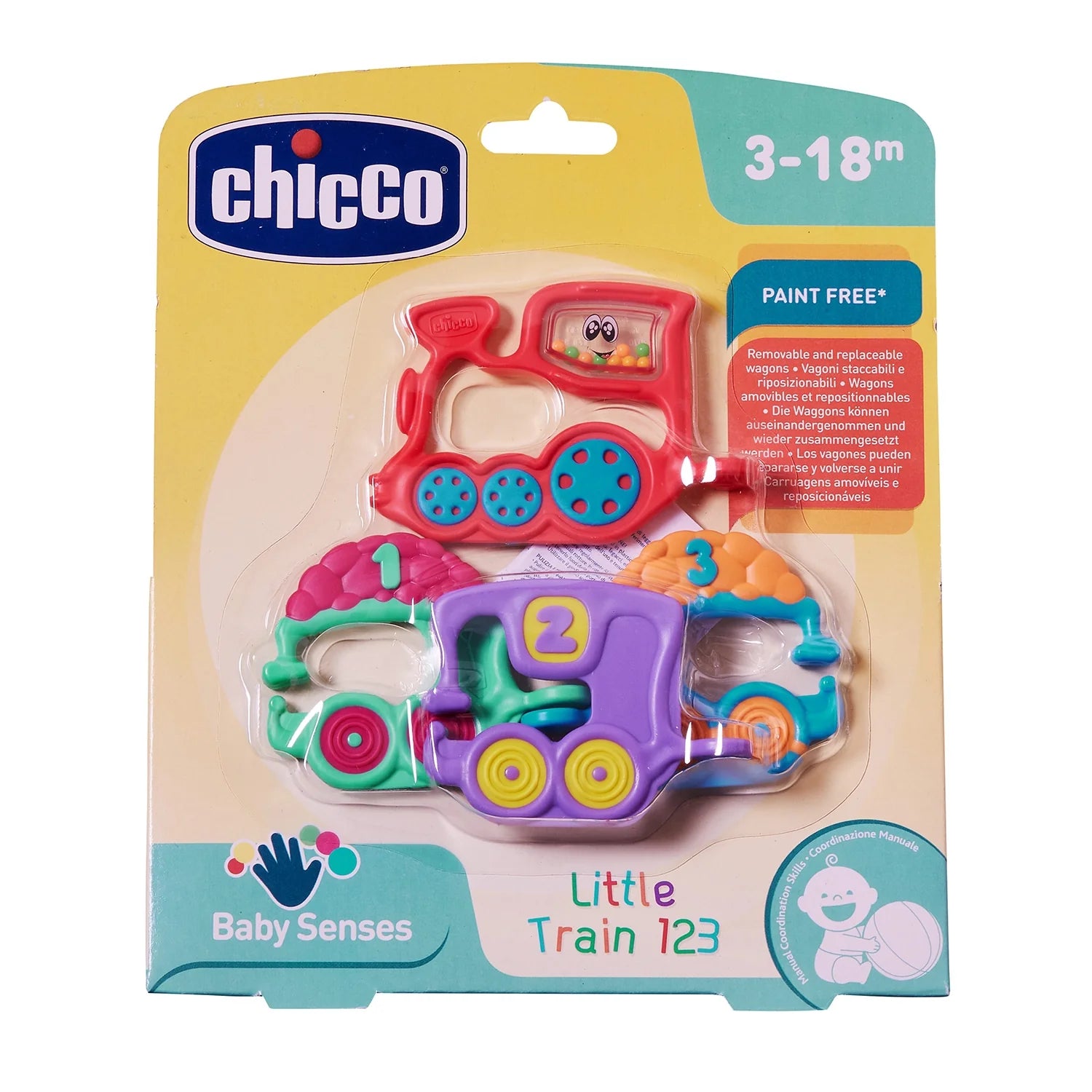 chicco Little Train 123 Rattle