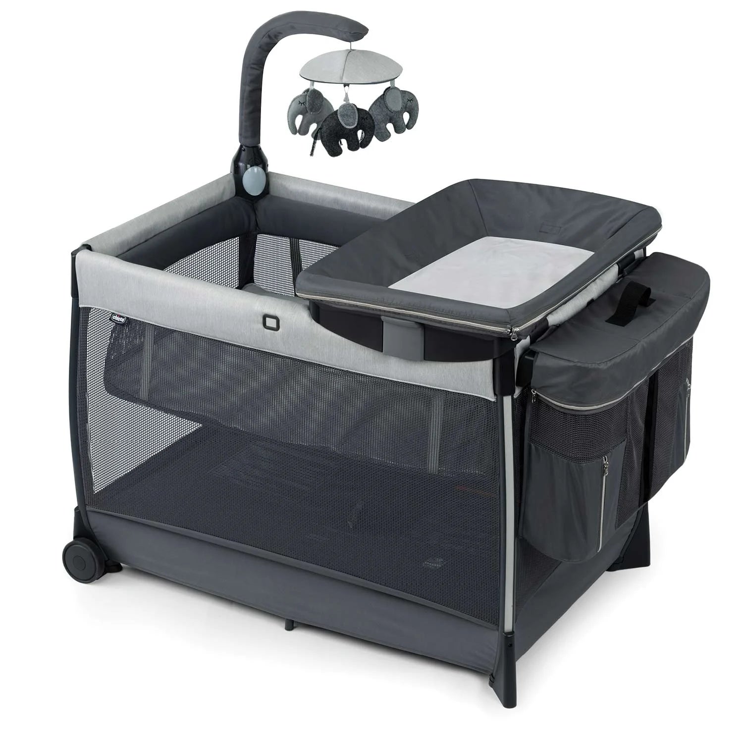 chicco Lullaby Zip Playard Driftwood