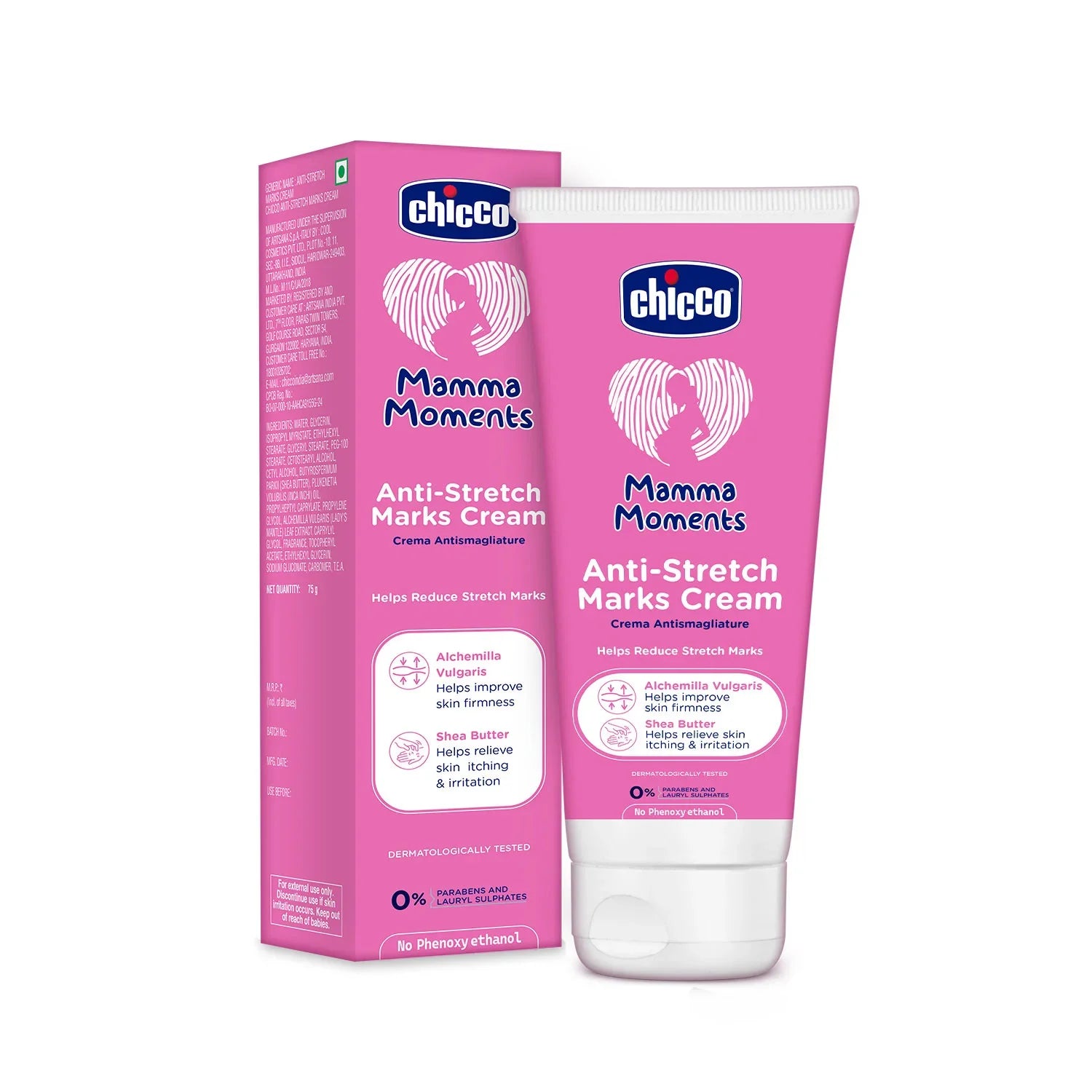chicco Mamma Moments Anti Stretchmark Cream 75g